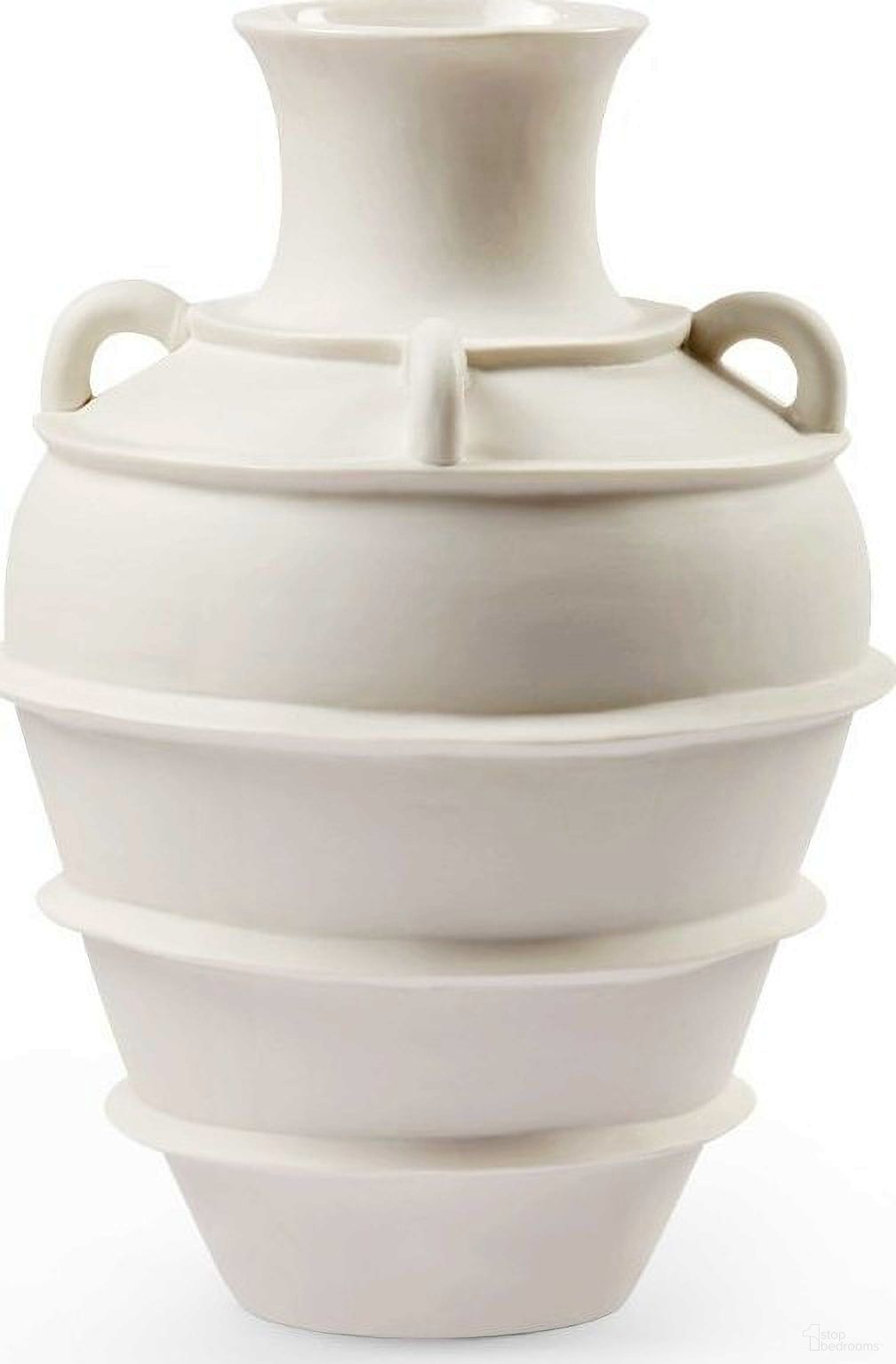 Phaedra Vase In Blanc de Chine