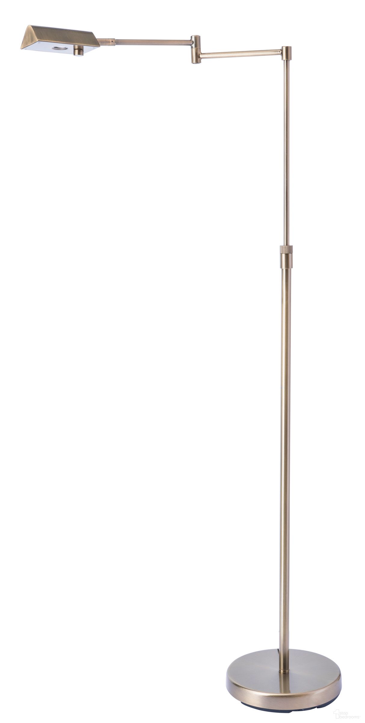 Pharma Floor Lamp In Brass