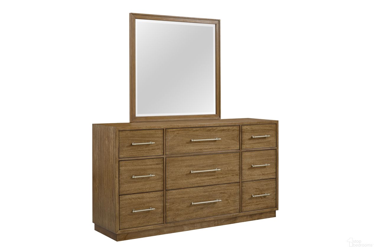 The appearance of Phase 3 Dresser in Chai Tea designed by FD Home in the traditional interior design. This chai tea piece of furniture was selected by 1StopBedrooms from Phase 3 Collection to add a touch of cosiness and style into your home. Sku: 7329-05. Material: Poplar Solid.