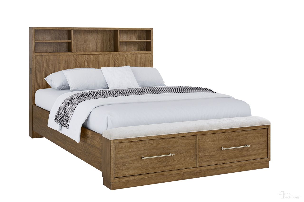 The appearance of Phase 3 King Platform Bed with Wireless Charging in Chai Tea designed by FD Home in the traditional interior design. This chai tea piece of furniture was selected by 1StopBedrooms from Phase 3 Collection to add a touch of cosiness and style into your home. Sku: 7329-03;7329-04;7329-08. Bed Type: Platform Bed. Bed Size: King. Material: Poplar Solid.