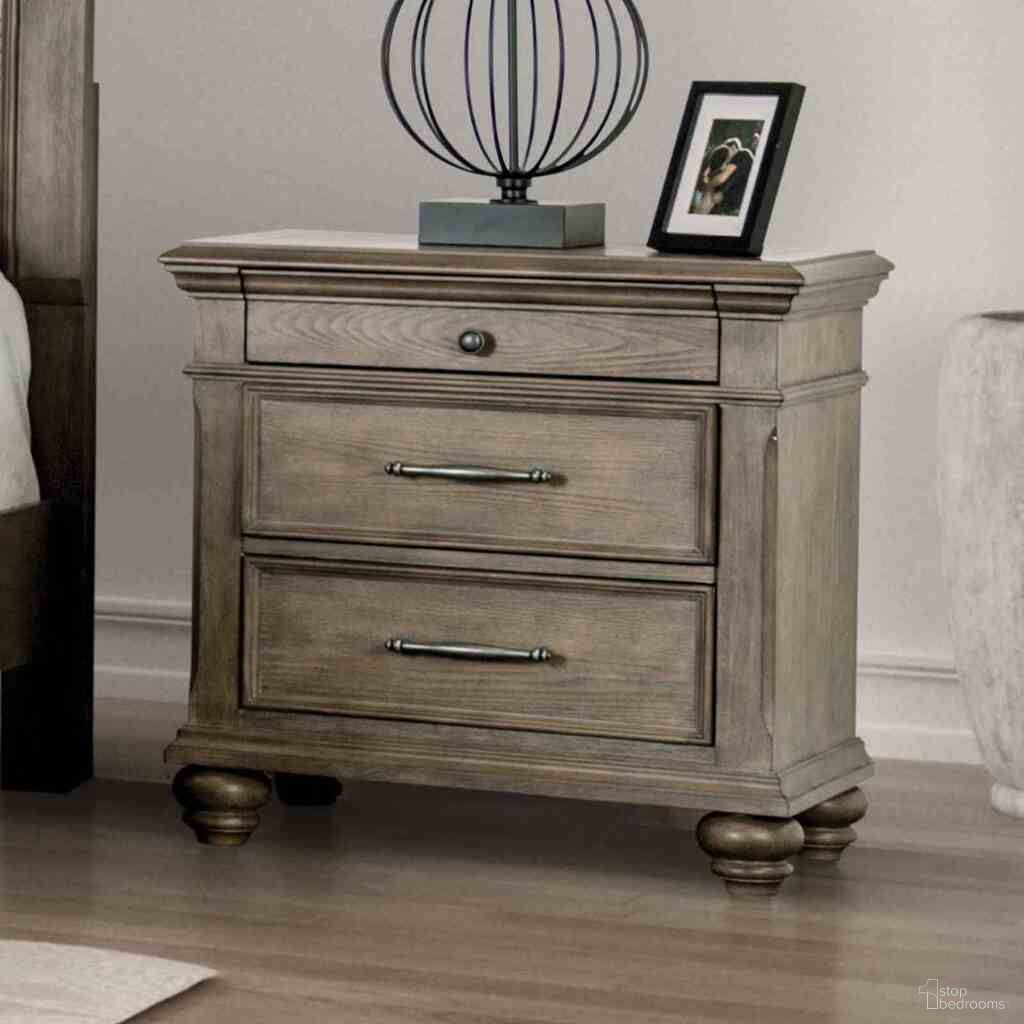Philomath Nightstand In Aged Oak