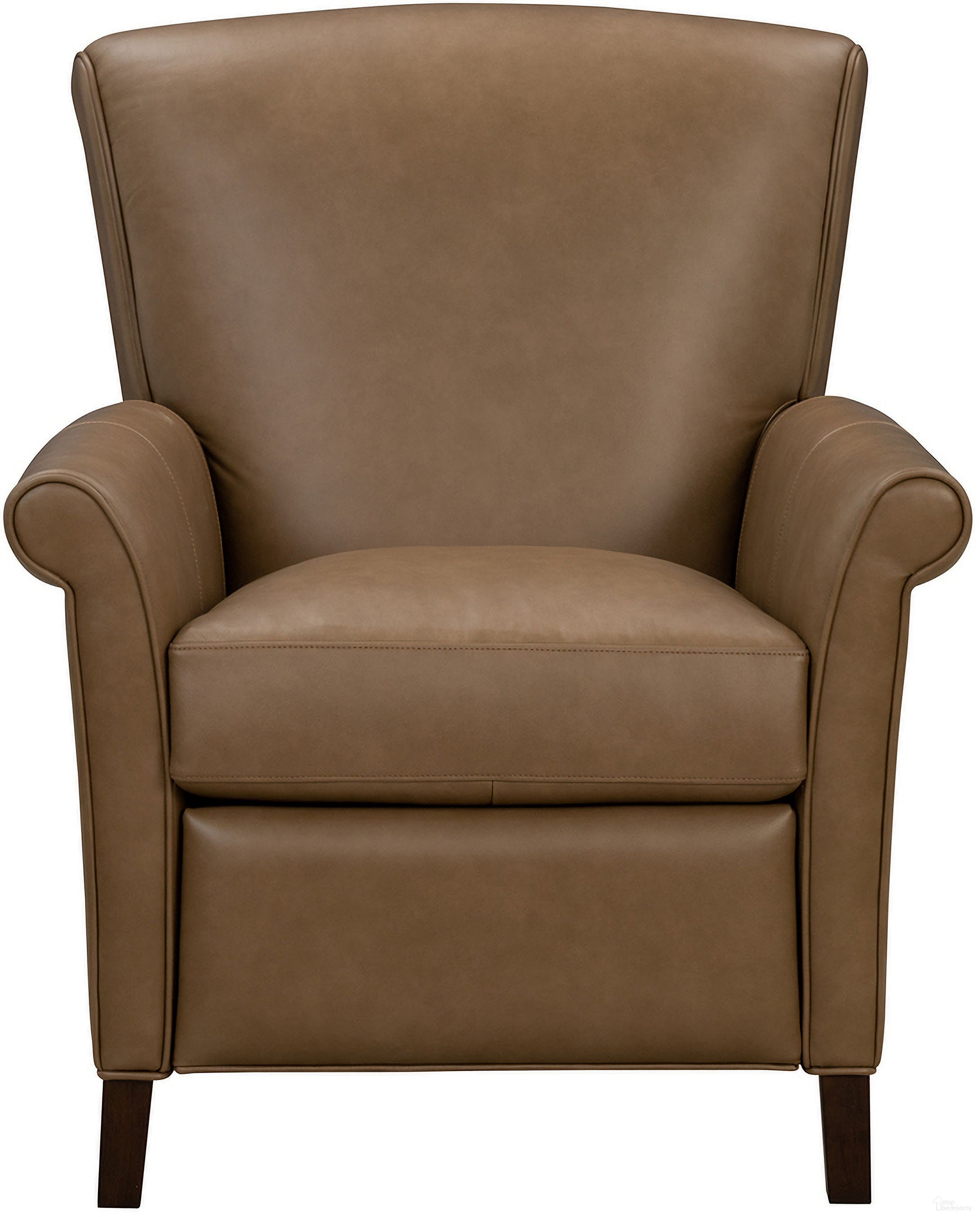 The appearance of Phoebe Push Thru The Arms Recliner In Toffee designed by BarcaLounger in the traditional interior design. This toffee piece of furniture was selected by 1StopBedrooms from Phoebe Collection to add a touch of cosiness and style into your home. Sku: 71541572385. Material: Leather.