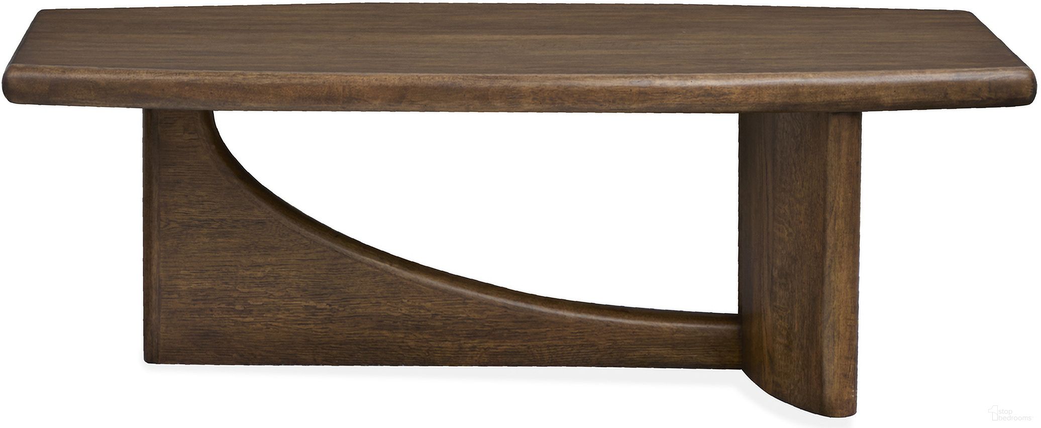 Phoebe Rectangular Cocktail Table In Sienna Brown