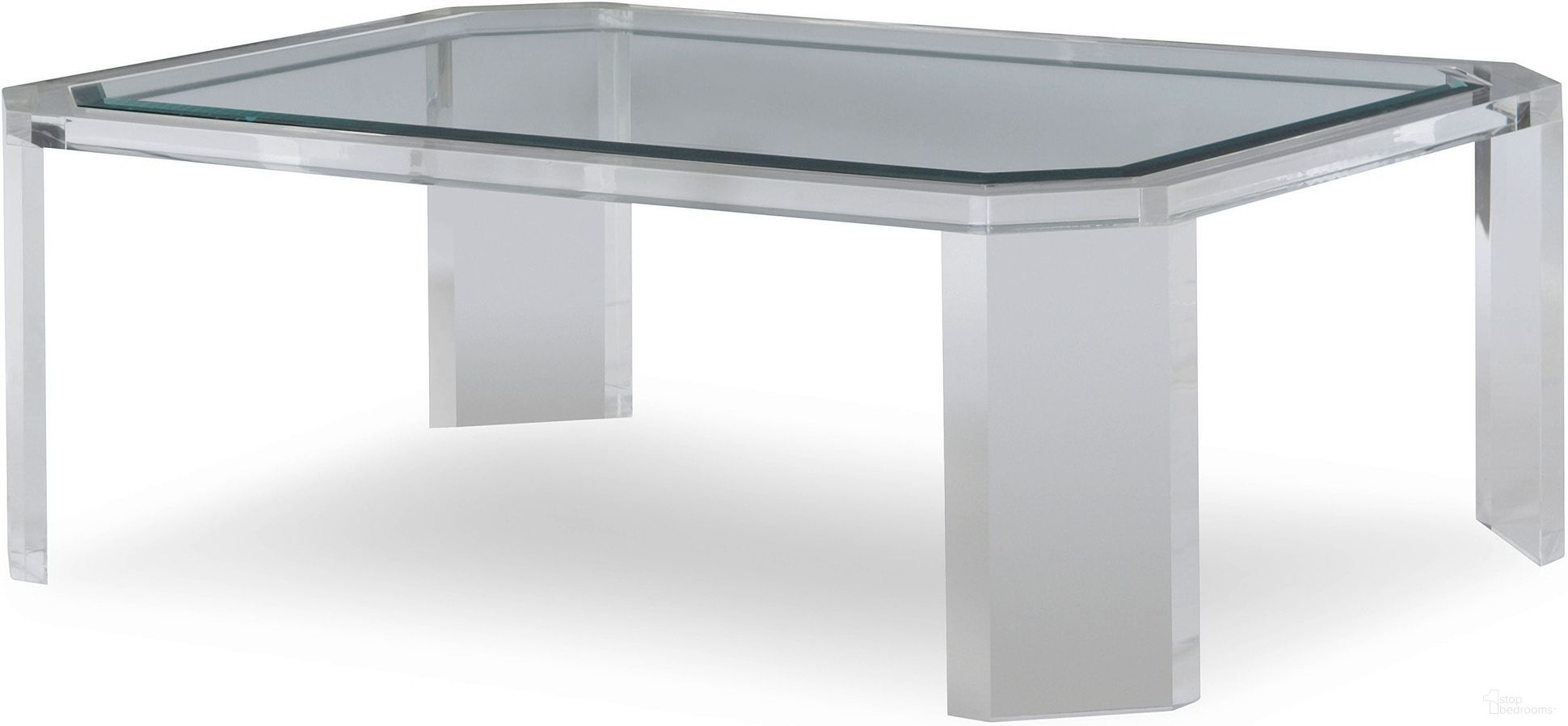 The appearance of Phoenix 32 x 47 Inch Coffee Table - Glass Top designed by Century Furniture in the modern / contemporary interior design. This glass piece of furniture was selected by 1StopBedrooms from Thomas O'Brien Collection to add a touch of cosiness and style into your home. Sku: AEA-604-1. Material: Tempered Glass.