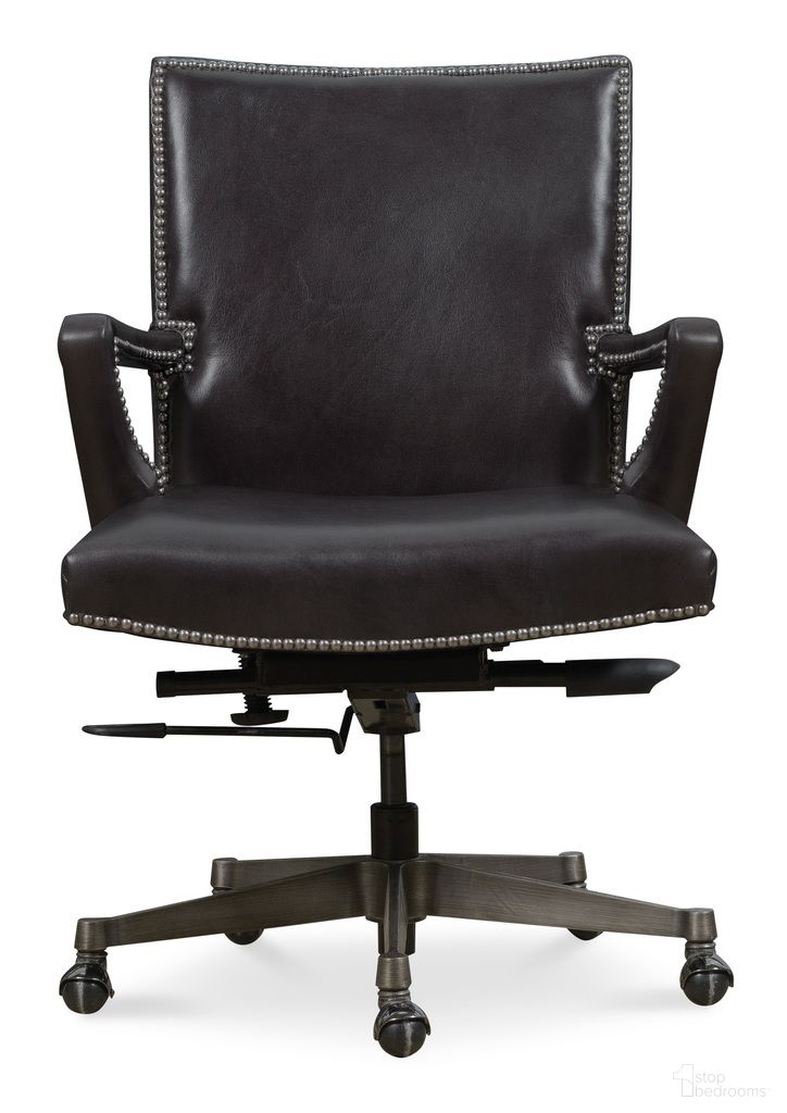 The appearance of Phoenix Executive Swivel Tilt Chair In Black designed by Hooker in the modern / contemporary interior design. This black piece of furniture was selected by 1StopBedrooms from EC Collection to add a touch of cosiness and style into your home. Sku: EC824-098. Material: Leather.