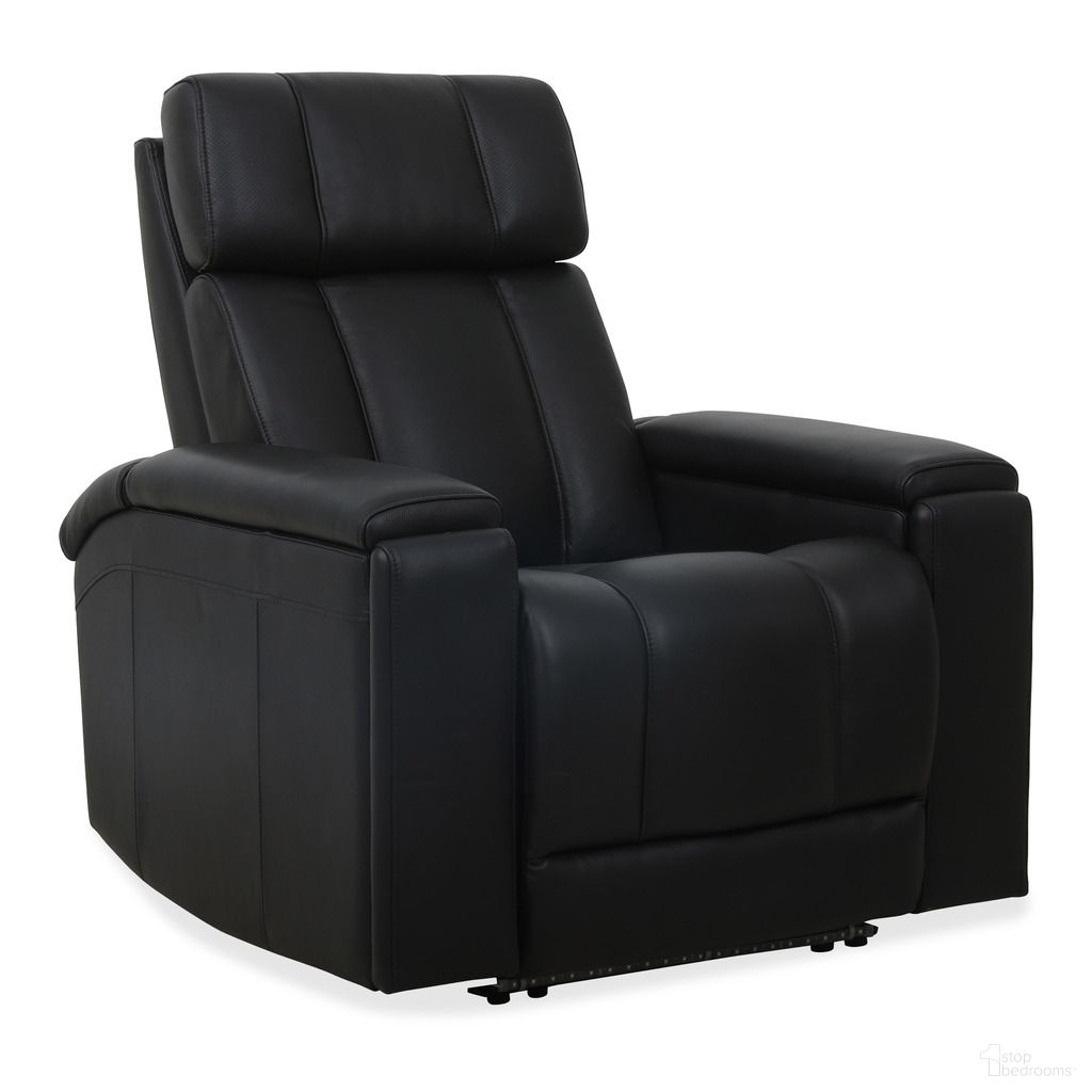 The appearance of Phoenix Zero Gravity Power Recliner with Immersive Audio with Headrest and Foodrest In Autumn Black designed by Parker House in the transitional interior design. This autumn black piece of furniture was selected by 1StopBedrooms from Phoenix Collection to add a touch of cosiness and style into your home. Sku: MPHX-812P3ZIA-ATBK. Material: Top Grain Leather.