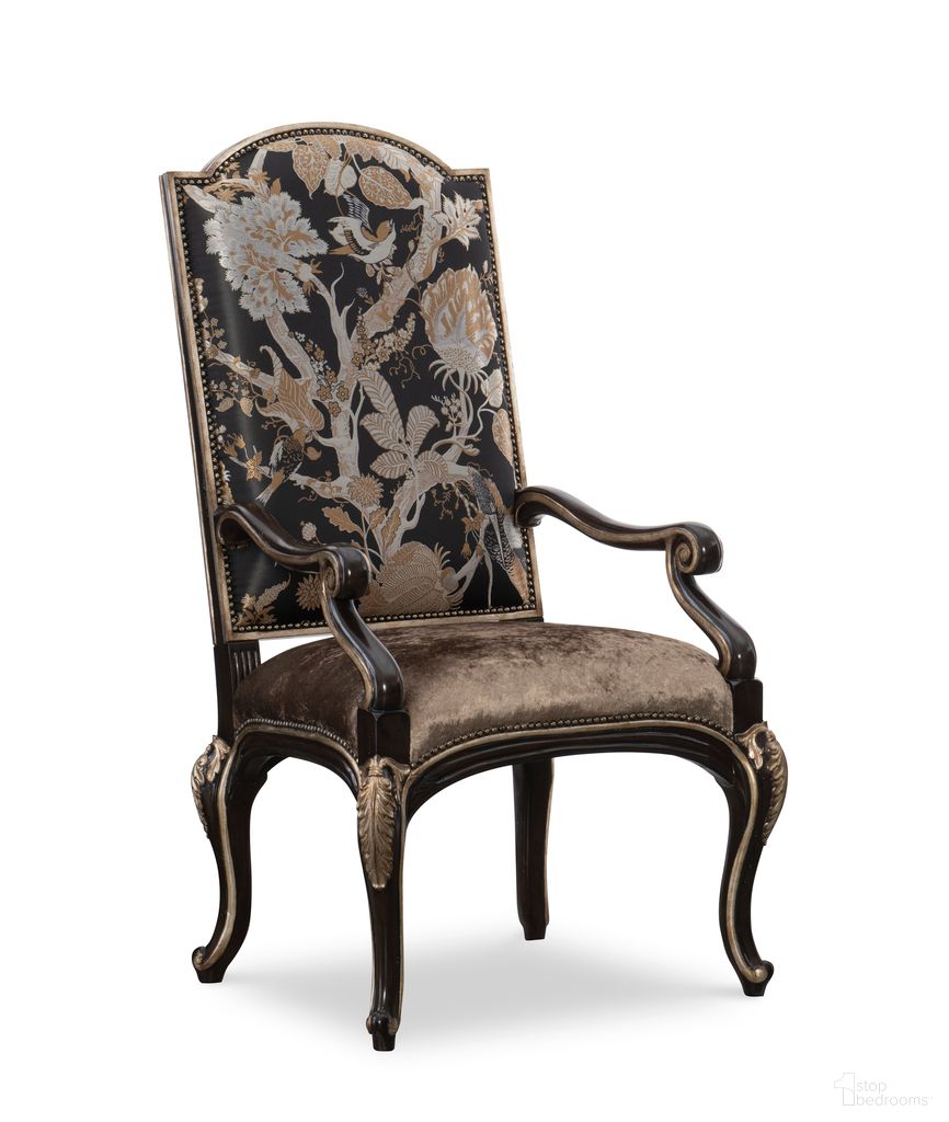 The appearance of Piazza San Marco Arm Chair In Glaze Copper and Behaus Ebony designed by Maitland-Smith in the modern / contemporary interior design. This glaze copper/behaus ebony piece of furniture was selected by 1StopBedrooms from Maitland Smith Collection to add a touch of cosiness and style into your home. Sku: 88-0166. Material: Wood. Chair Type: Arm Chair.