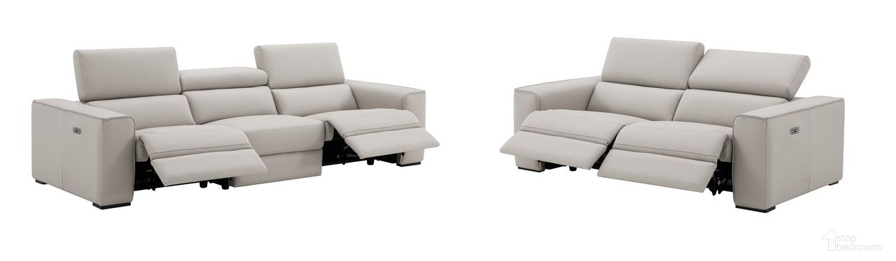 The appearance of Picasso Living Room Set In Silver Grey designed by J&M in the modern / contemporary interior design. This silver grey piece of furniture was selected by 1StopBedrooms from Picasso Collection to add a touch of cosiness and style into your home. Sku: 19111-S;19111-L. Material: Top Grain Leather.