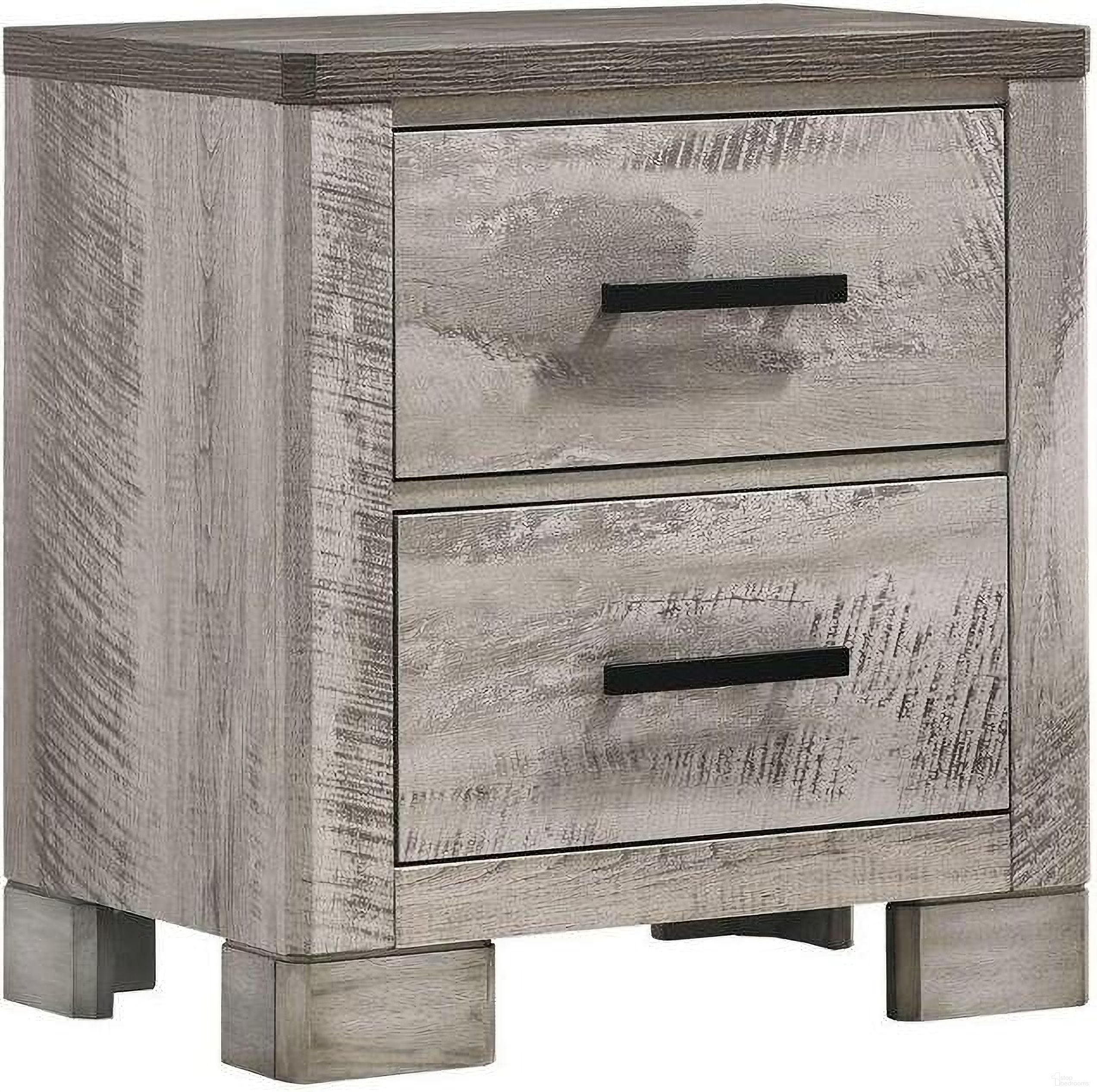 The appearance of Picket House Furnishings Adam 2-Drawer Nightstand designed by Picket House in the transitional interior design. This gray piece of furniture was selected by 1StopBedrooms from Adam Collection to add a touch of cosiness and style into your home. Sku: MC300NS. Material: Rubberwood.