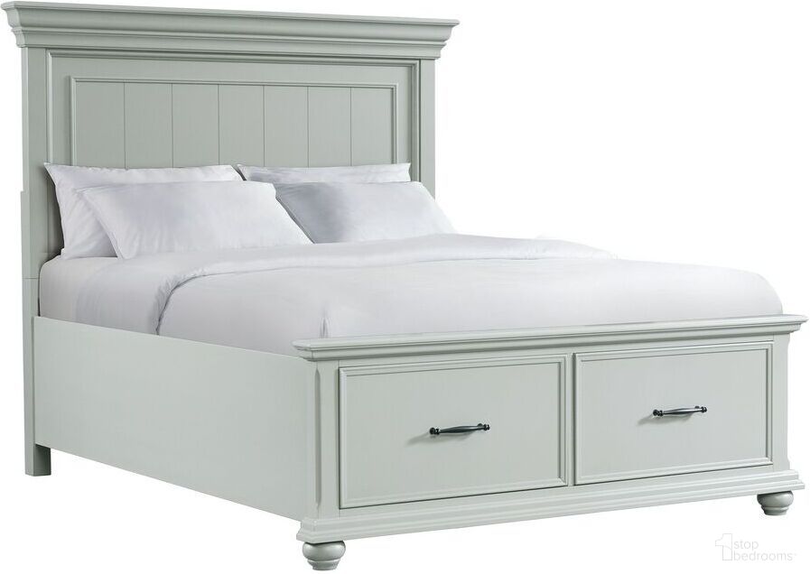 The appearance of Picket House Furnishings Brooks Queen Platform Storage Bed in Grey designed by Picket House in the traditional interior design. This grey piece of furniture  was selected by 1StopBedrooms from Brooks Collection to add a touch of cosiness and style into your home. Sku: SR300QH;SR350QF;SR350QKR. Bed Type: Storage Bed. Bed Size: Queen. Material: MDF.