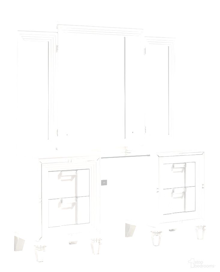 The appearance of Picket House Furnishings Charlotte Vanity Set with USB in White designed by Picket House in the transitional interior design. This white piece of furniture was selected by 1StopBedrooms from Charlotte Collection to add a touch of cosiness and style into your home. Sku: TN700VTMR;TN700VTNSL;TN700VTNSR;TN700VTNSTAL. Material: Rubberwood.