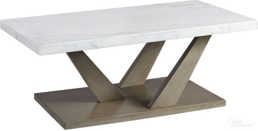 Picket House Furnishings Graham Rectangular Coffee Table in Grey