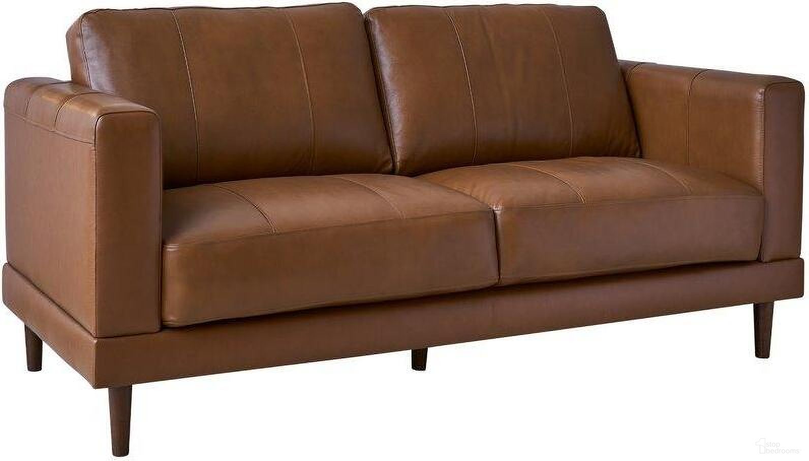 The appearance of Picket House Furnishings Hanson Loveseat In Fiero Tan designed by Picket House in the modern / contemporary interior design. This tan piece of furniture was selected by 1StopBedrooms from Hanson Collection to add a touch of cosiness and style into your home. Sku: UHT3783200. Material: Plywood.