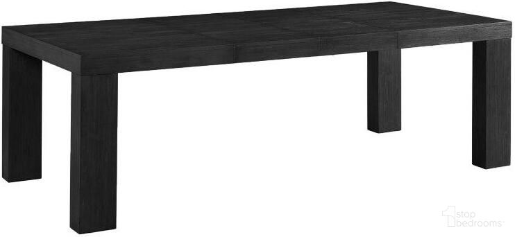 The appearance of Picket House Furnishings Jasper Dining Table In Black designed by Picket House in the transitional interior design. This black piece of furniture  was selected by 1StopBedrooms from Jasper Collection to add a touch of cosiness and style into your home. Sku: DGD818DB;DGD818DT. Table Base Style: Legs. Material: Wood. Table Top Shape: Rectangular. Size: 42" x 59".
