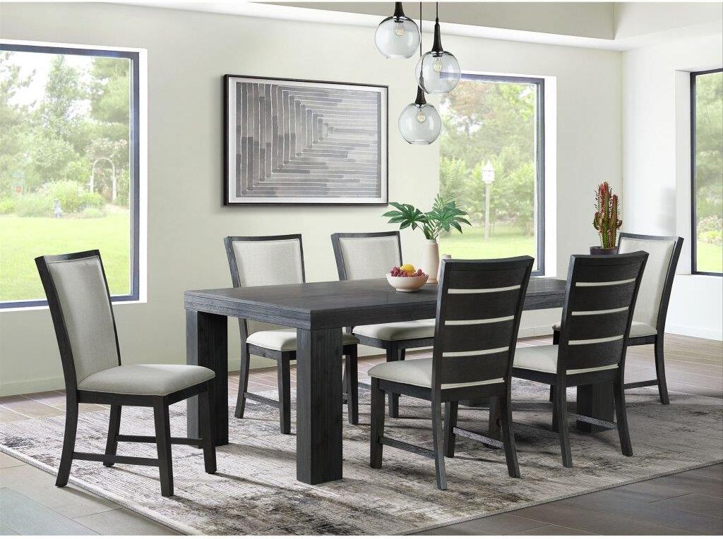 Picket House Furnishings Jasper Dining Table In Black 1StopBedrooms