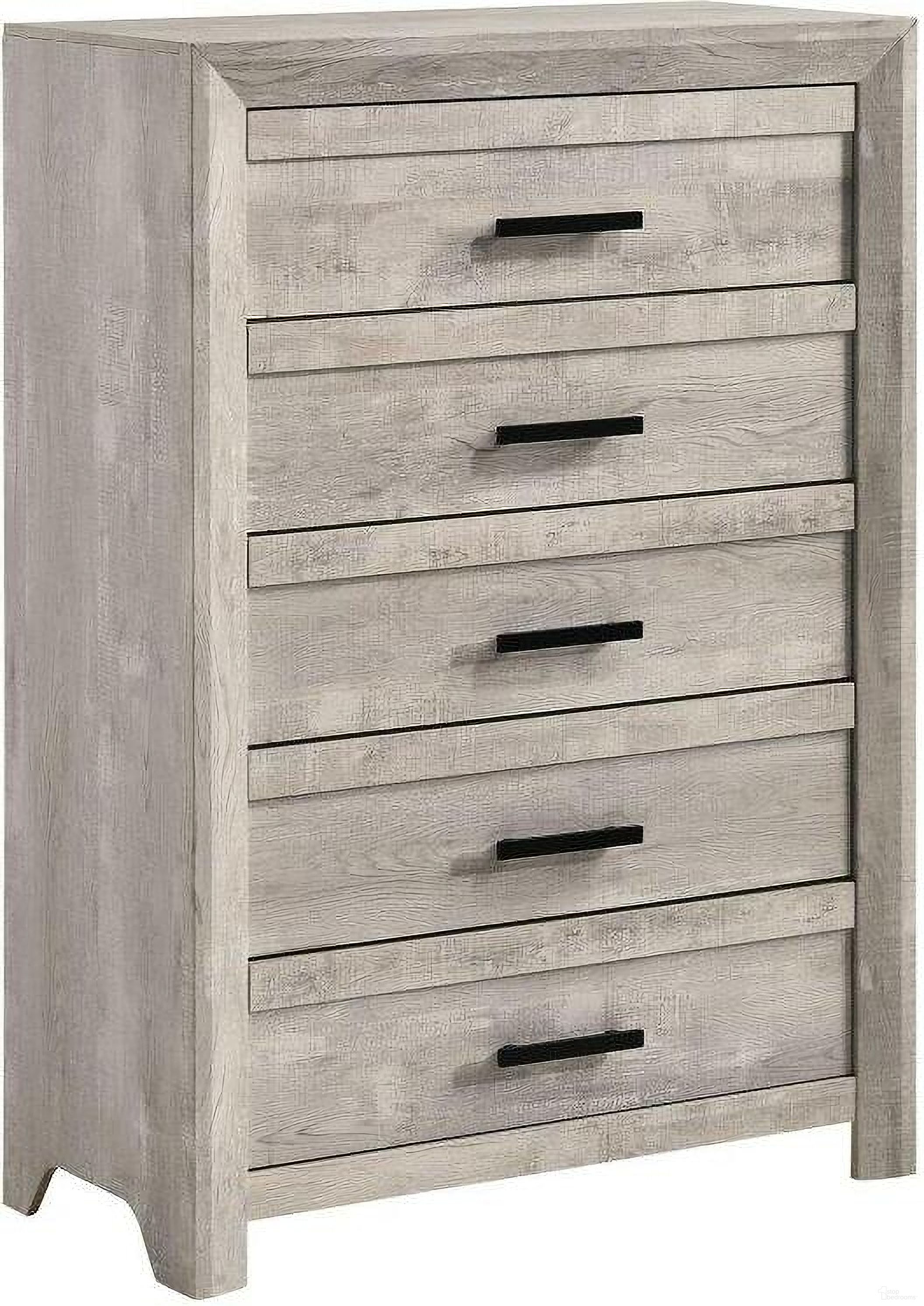 The appearance of Picket House Furnishings Keely 5-Drawer Chest In White designed by Picket House in the modern / contemporary interior design. This white piece of furniture was selected by 1StopBedrooms from Keely Collection to add a touch of cosiness and style into your home. Sku: EL700CH. Material: Paper.