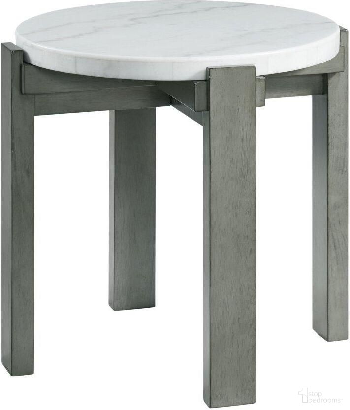 The appearance of Picket House Furnishings Rysa Round End Table in Grey designed by Picket House in the modern / contemporary interior design. This grey piece of furniture  was selected by 1StopBedrooms from Rysa Collection to add a touch of cosiness and style into your home. Sku: T.17820.ET. Material: Wood.