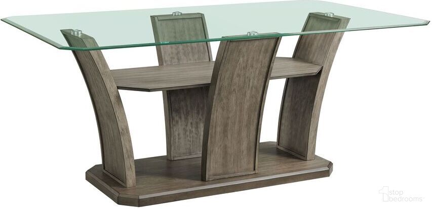 The appearance of Picket House Furnishings Simms Rectangular Counter Table In Grey designed by Picket House in the transitional interior design. This grey piece of furniture was selected by 1StopBedrooms from Simms Collection to add a touch of cosiness and style into your home. Sku: DPR300CDB;DPR500DT. Table Base Style: Trestle. Material: MDF. Table Top Shape: Rectangular.
