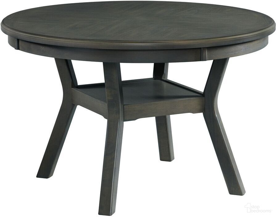 Picket House Furnishings Taylor Standard Height Dining Table in Gray
