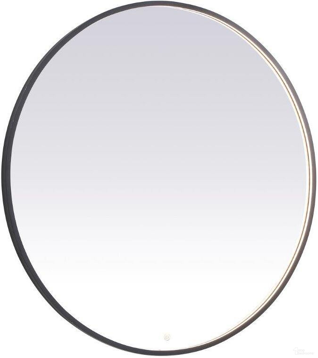 The appearance of Pier Black Led Mirror MRE63036BK designed by Elegant Lighting in the transitional interior design. This black piece of furniture  was selected by 1StopBedrooms from Pier Collection to add a touch of cosiness and style into your home. Sku: MRE63036BK. Material: Aluminum.
