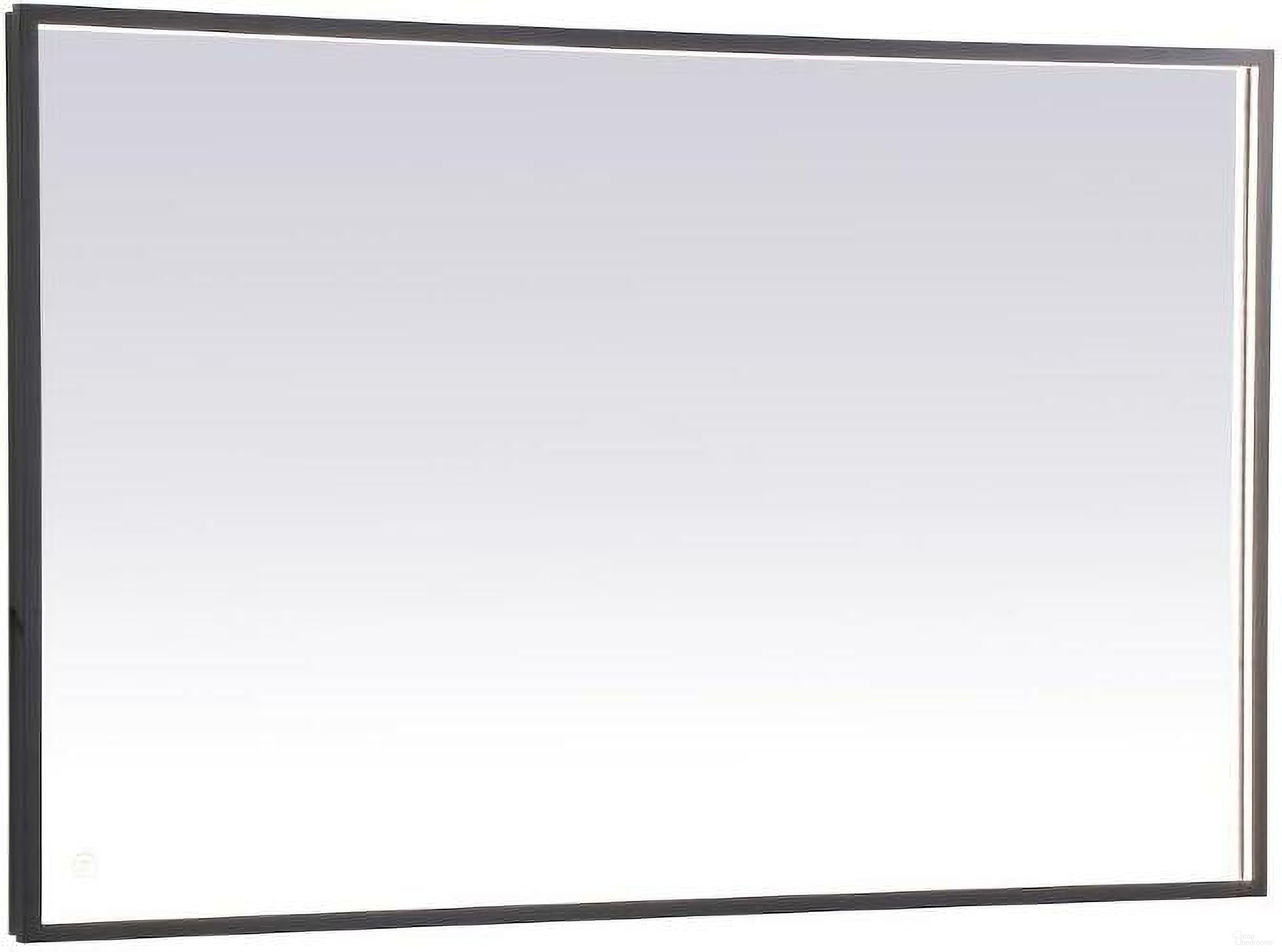 The appearance of Pier Black Led Mirror MRE63048BK designed by Elegant Lighting in the transitional interior design. This black piece of furniture was selected by 1StopBedrooms from Pier Collection to add a touch of cosiness and style into your home. Sku: MRE63048BK. Material: Aluminum.