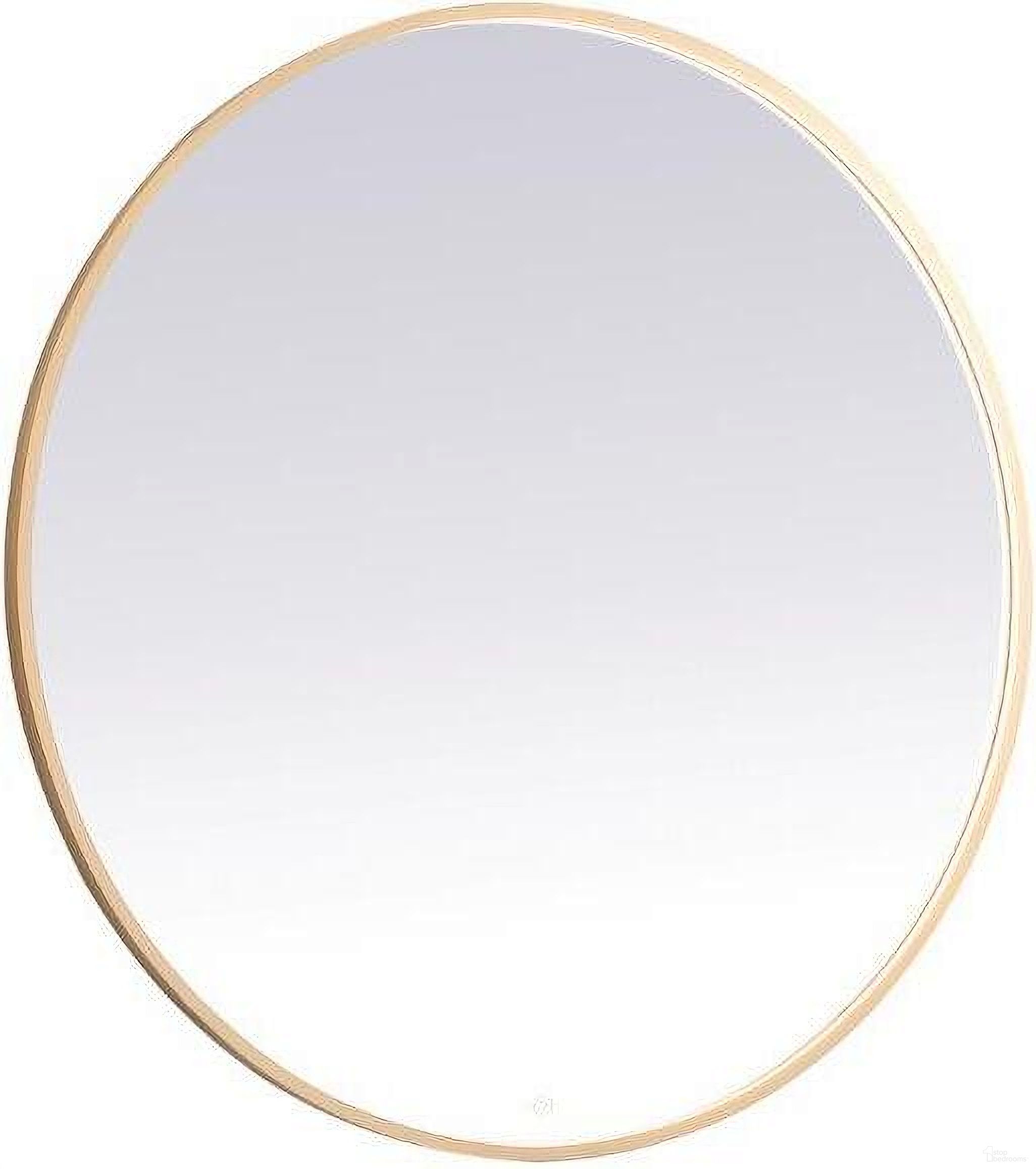 The appearance of Pier Brass Led Mirror MRE63040BR designed by Elegant Lighting in the transitional interior design. This brass piece of furniture  was selected by 1StopBedrooms from Pier Collection to add a touch of cosiness and style into your home. Sku: MRE63040BR. Material: Aluminum.