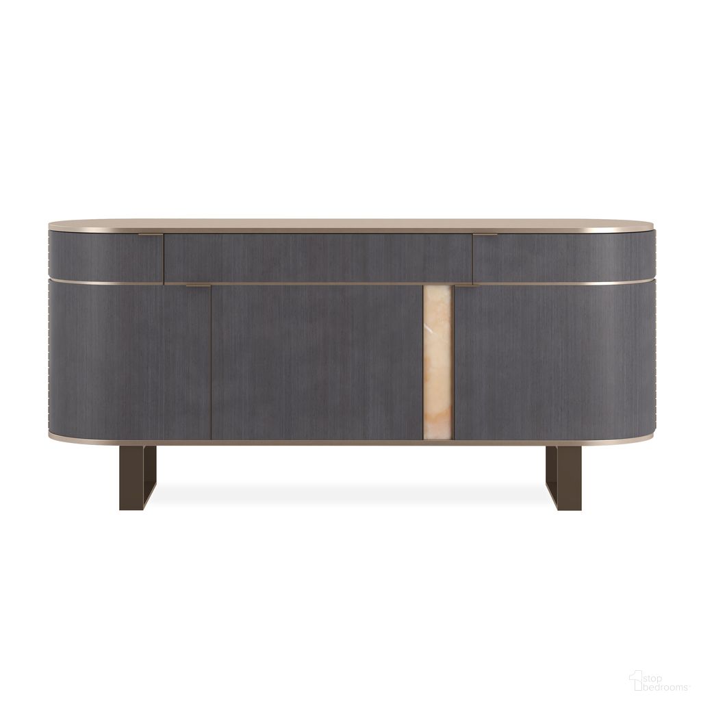 The appearance of Piet Sideboard In Gray designed by Caracole in the modern / contemporary interior design. This gray piece of furniture was selected by 1StopBedrooms from Piet Collection to add a touch of cosiness and style into your home. Sku: CLA-424-211. Material: Hardwood.