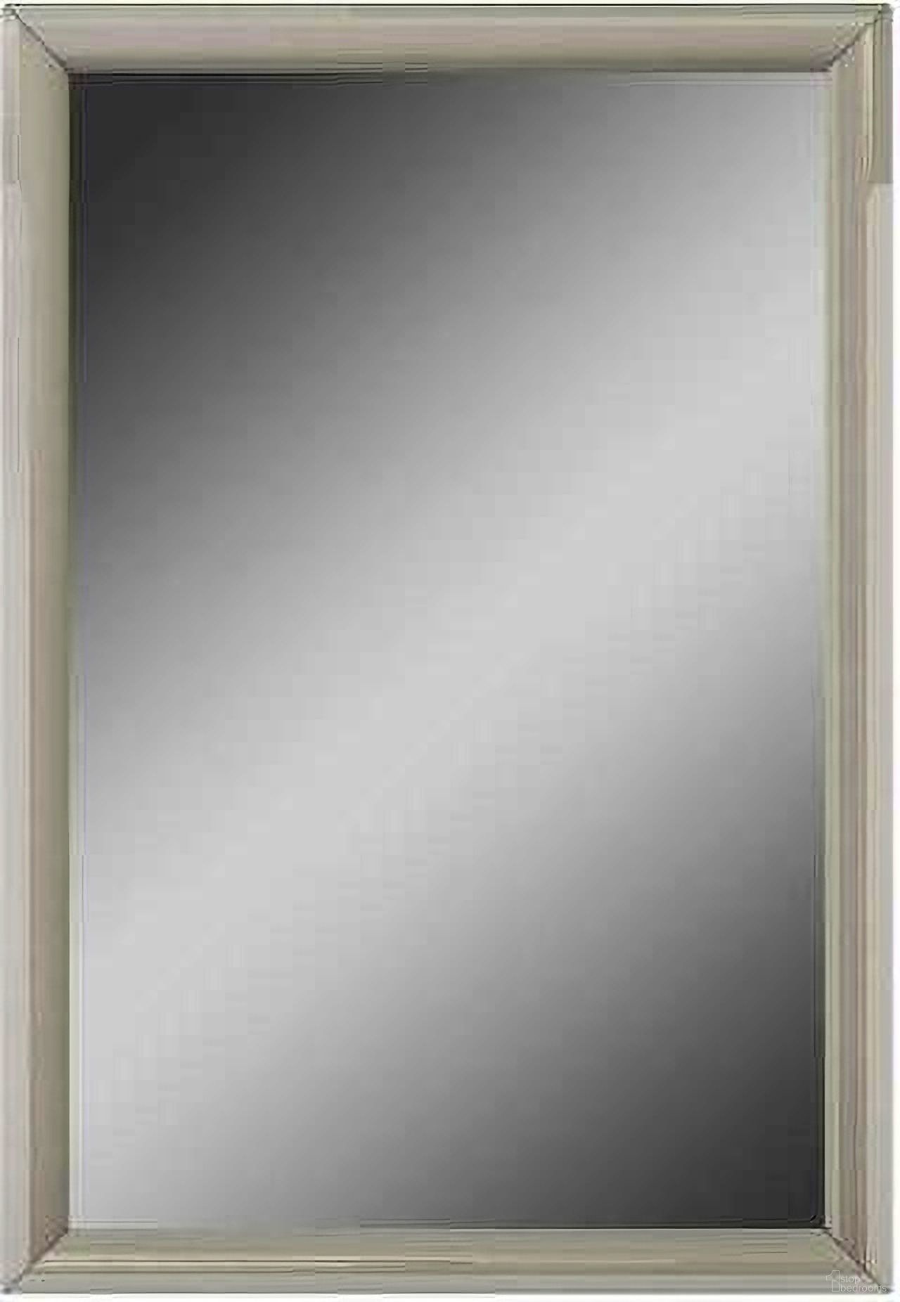 Pino Mirror In High Gloss Light Grey
