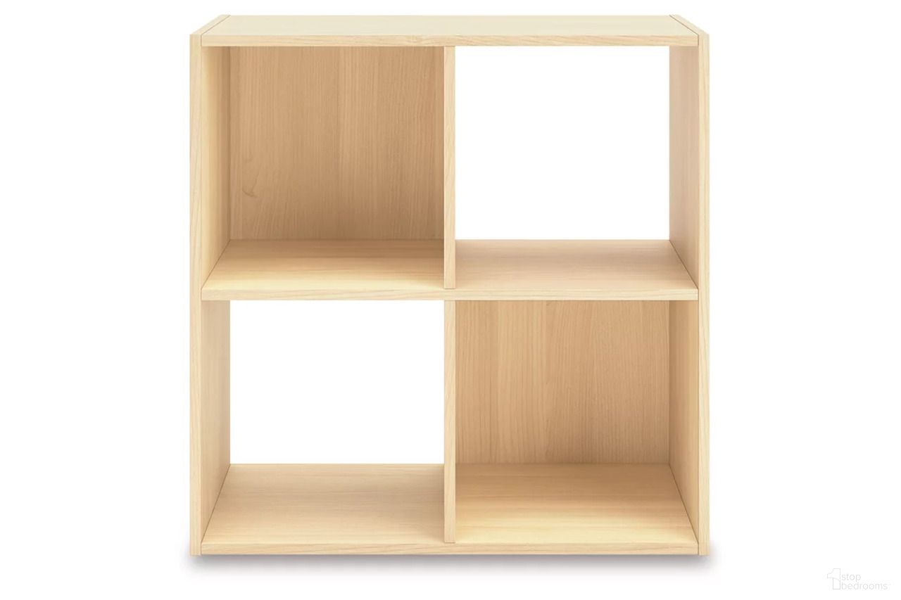 The appearance of Piperton Four Cube Organizer In Tan designed by Signature Design by Ashley in the modern / contemporary interior design. This tan piece of furniture was selected by 1StopBedrooms from Piperton Collection to add a touch of cosiness and style into your home. Sku: EA2444-2X2. Material: Engineered Wood.