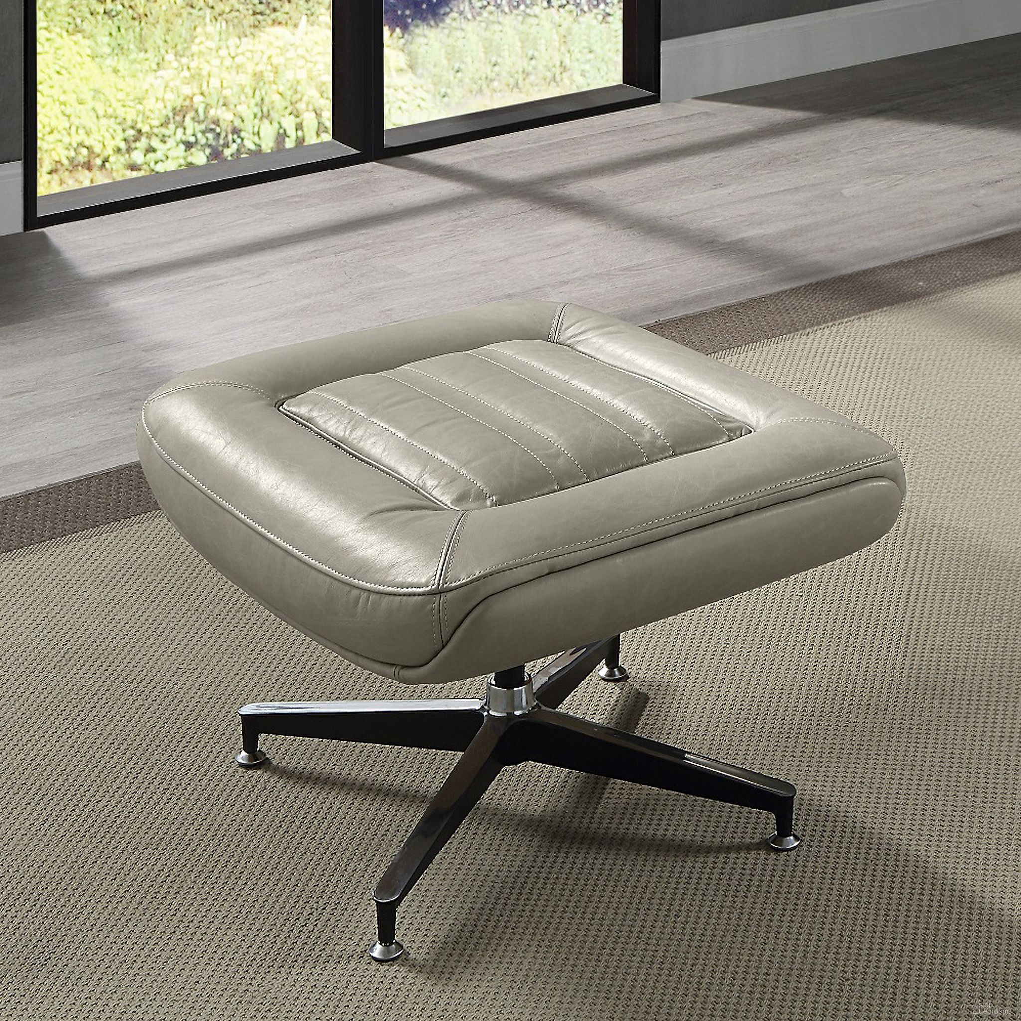 The appearance of Piran Ottoman In Twilight designed by ACME in the industrial interior design. This twilight piece of furniture  was selected by 1StopBedrooms from Piran Collection to add a touch of cosiness and style into your home. Sku: AC02585. Material: Wood.