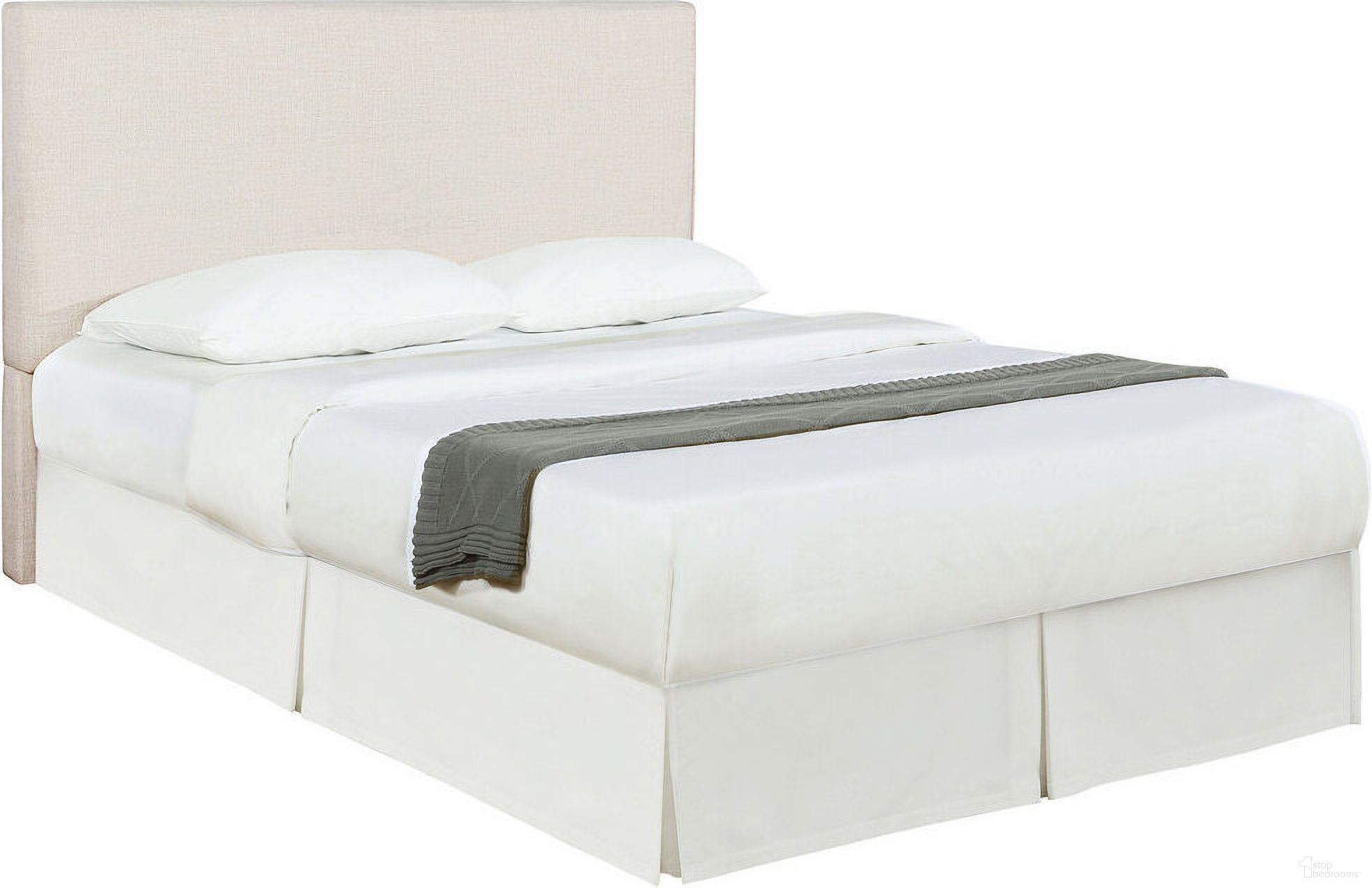 The appearance of Pirro Upholstered King Headboard Sand designed by Coaster in the transitional interior design. This sand piece of furniture  was selected by 1StopBedrooms from Pirro Collection to add a touch of cosiness and style into your home. Sku: 315980K. Material: Upholstered. Bed Size: King.