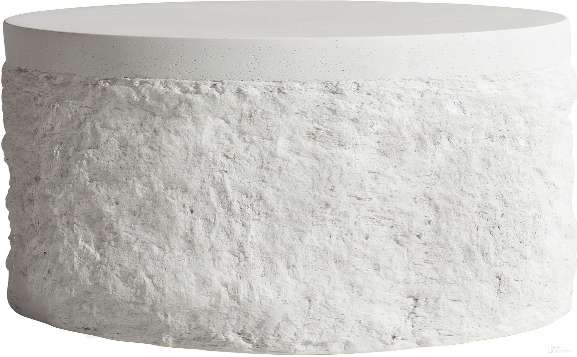 The appearance of Pismo Outdoor Cocktail Table designed by Bernhardt in the modern / contemporary interior design. This white piece of furniture was selected by 1StopBedrooms from Pismo Collection to add a touch of cosiness and style into your home. Sku: X05014. Table Top Shape: Round. Material: Stonecast.
