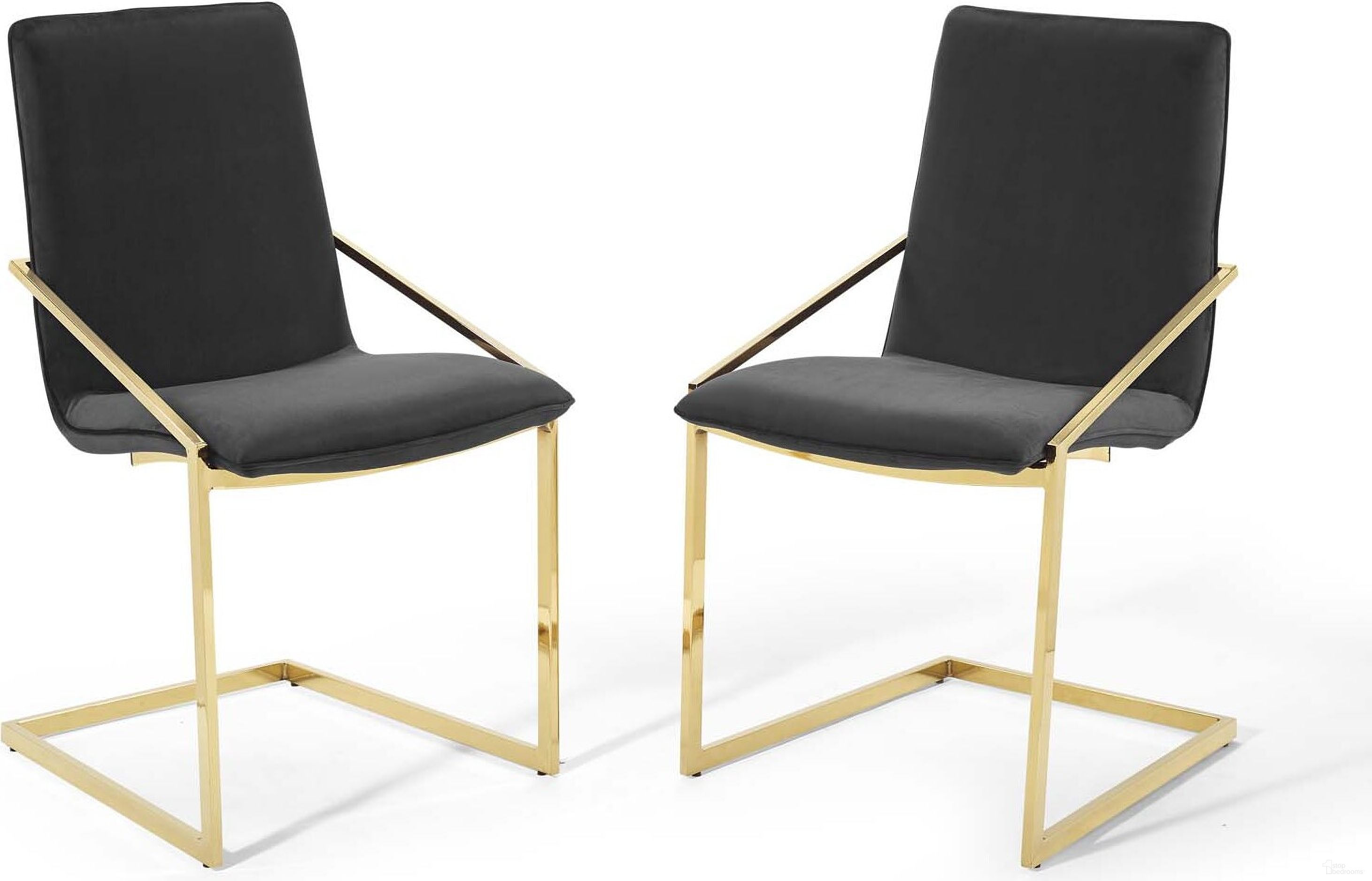 The appearance of Pitch Dining Armchair Performance Velvet Set of 2 In Gold and Green designed by Modway in the modern / contemporary interior design. This gold and green piece of furniture  was selected by 1StopBedrooms from Pitch Collection to add a touch of cosiness and style into your home. Sku: EEI-3799-GLD-BLK;EEI-3799-GLD-BLK. Material: Wood. Chair Type: Arm Chair.