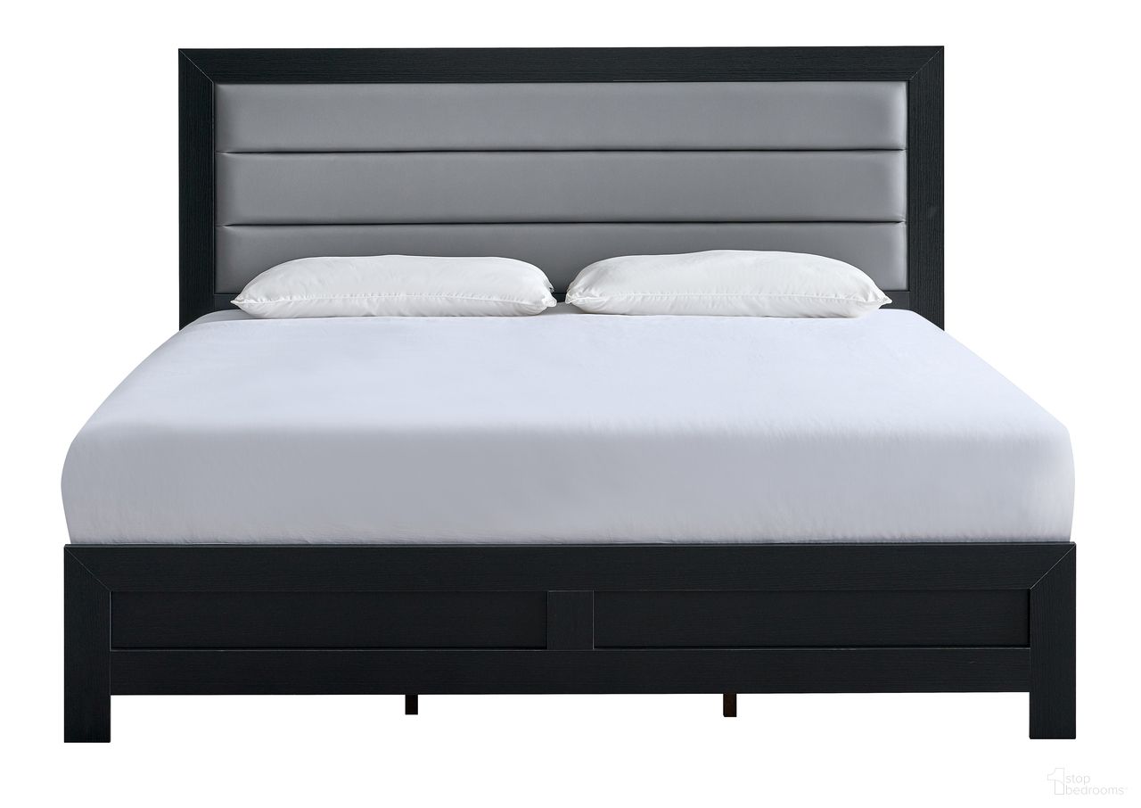 Plano King Bed In Black