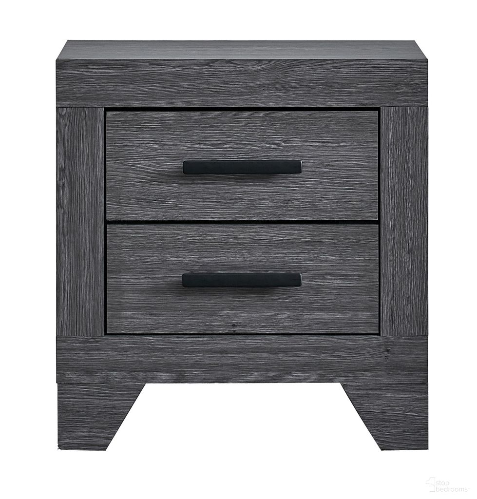 Plano Nightstand In Gray