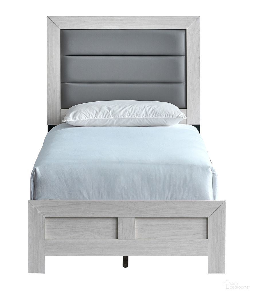 The appearance of Plano Twin Bed In Beige designed by Glory in the modern / contemporary interior design. This beige piece of furniture was selected by 1StopBedrooms from Plano Collection to add a touch of cosiness and style into your home. Sku: G002275A-TB. Bed Type: Panel Bed. Material: Wood. Bed Size: Twin.