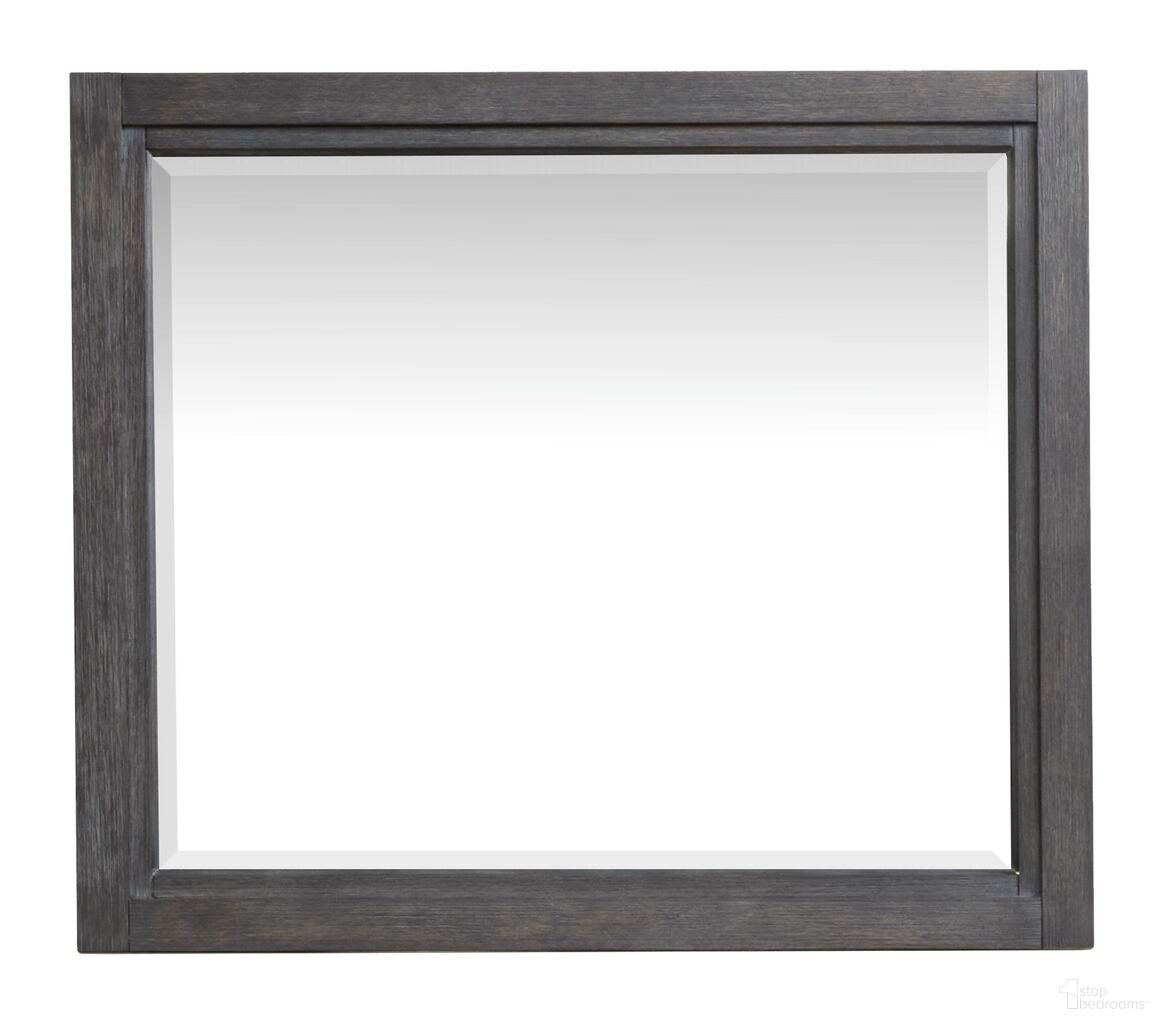 The appearance of Plum Creek Landscape Mirror In Ravenwood Black designed by Magnussen in the coastal interior design. This ravenwood black piece of furniture was selected by 1StopBedrooms from Plum Creek Collection to add a touch of cosiness and style into your home. Sku: B5990-40. Material: Oak Veneer.