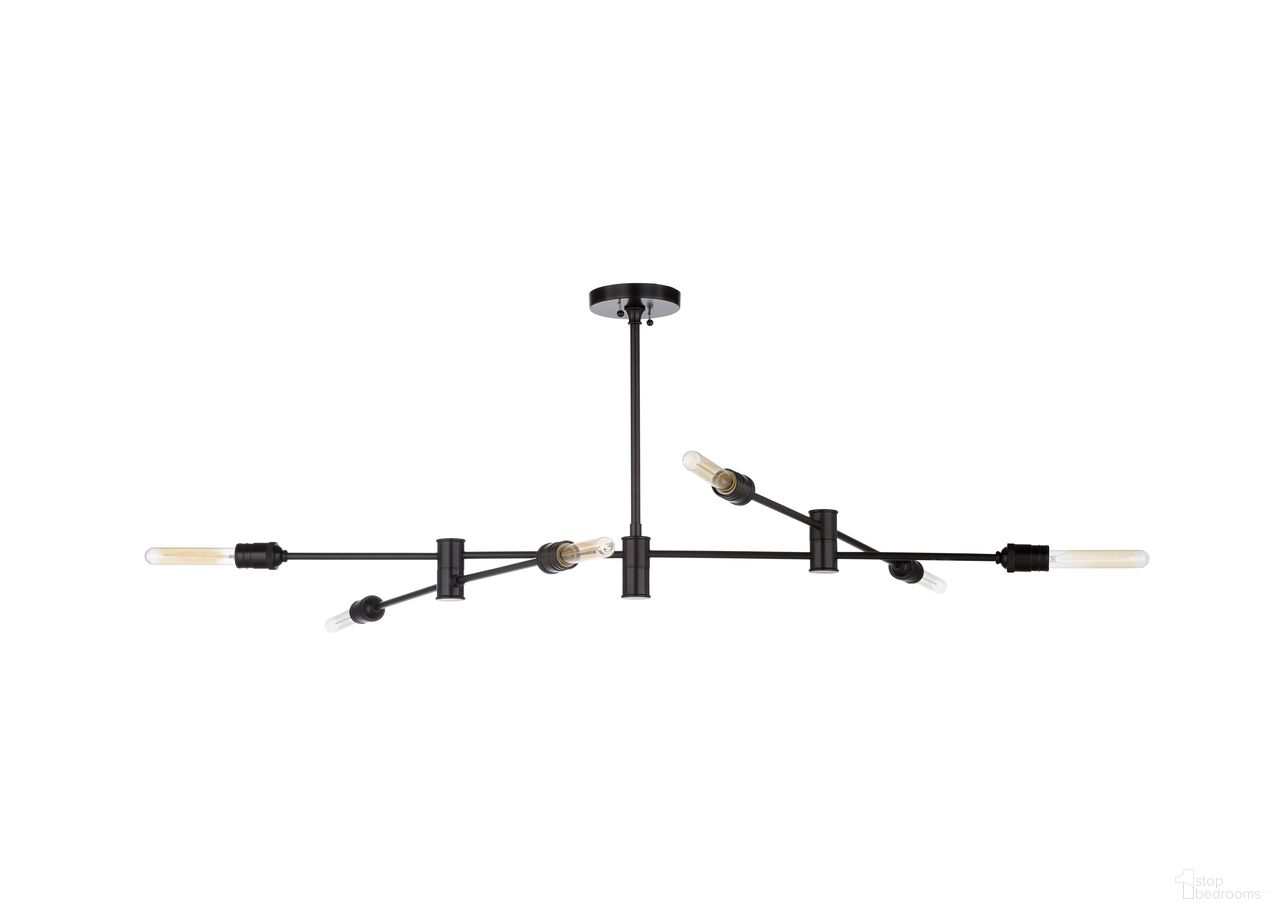 The appearance of Pluton Chandelier In Black designed by Wildwood in the modern / contemporary interior design. This black piece of furniture was selected by 1StopBedrooms from Wildwood Collection to add a touch of cosiness and style into your home. Sku: 67214. Material: Iron.