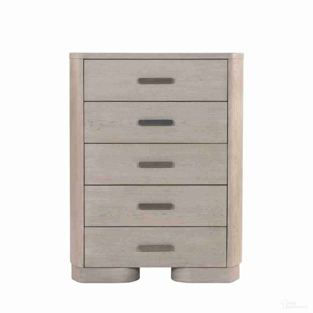 The appearance of Pocatello Chest In White Oak designed by Furniture of America in the modern / contemporary interior design. This white oak piece of furniture  was selected by 1StopBedrooms from Pocatello Collection to add a touch of cosiness and style into your home. Sku: FM79010AK-C. Material: Solid Rubberwood.