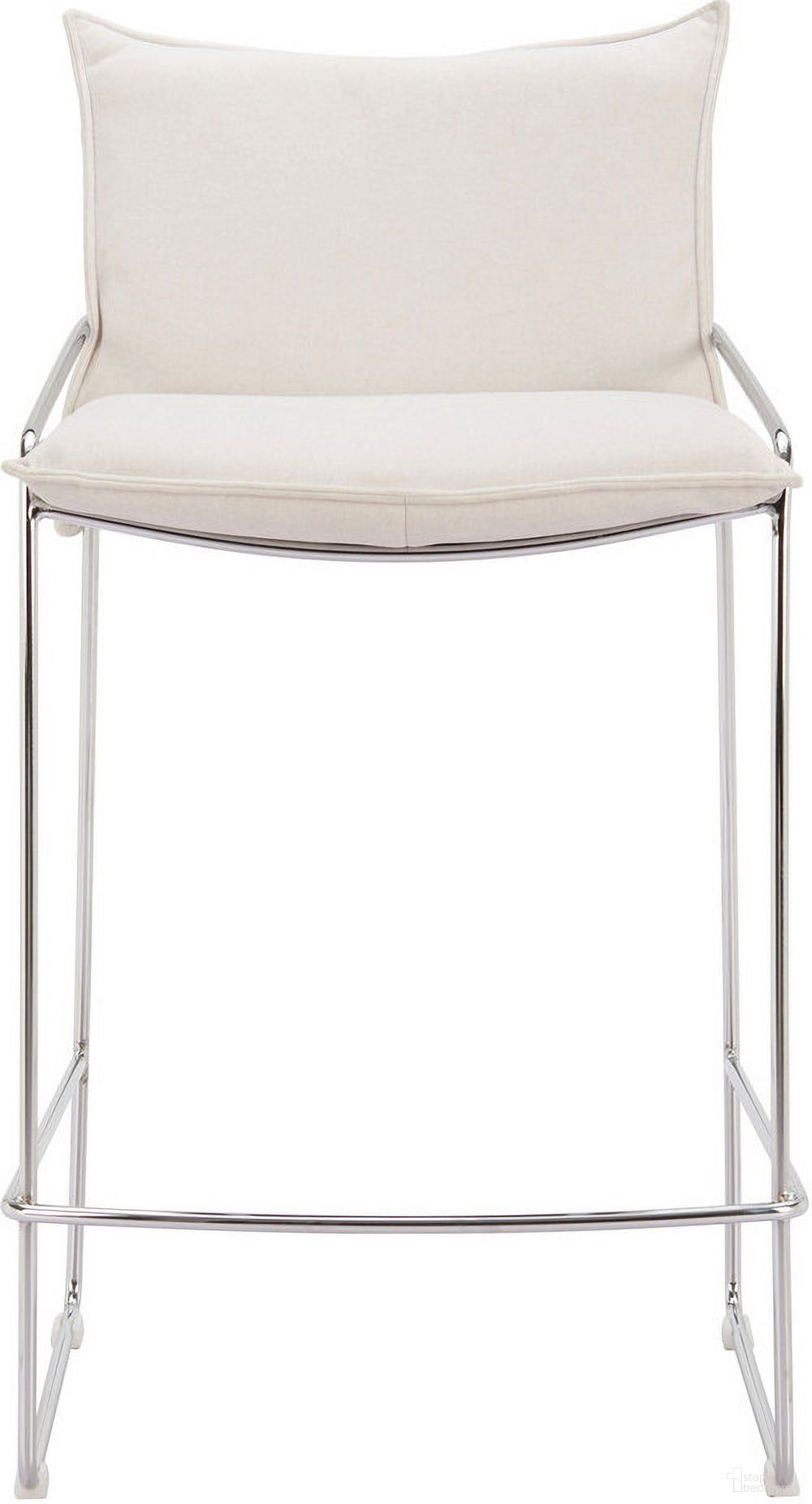 Pola Counter Stool In White
