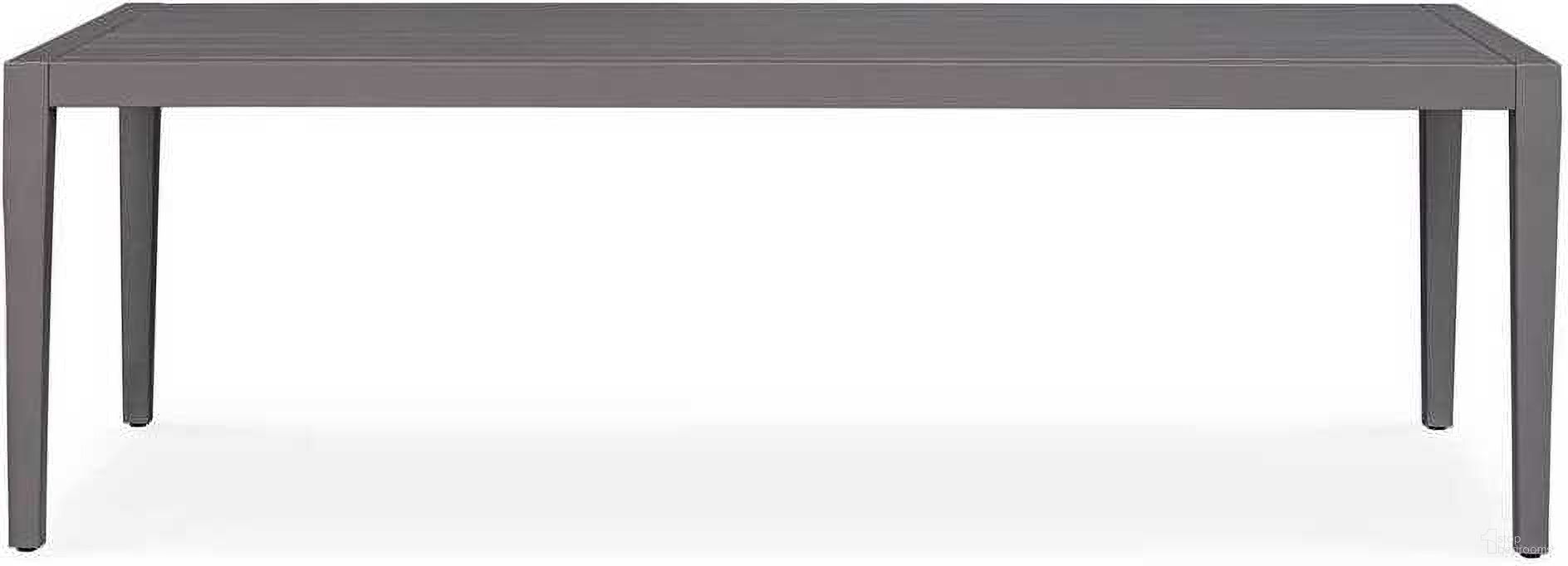 The appearance of Polanco Outdoor Aluminum Dining Table In Black designed by Uttermost in the modern / contemporary interior design. This black piece of furniture was selected by 1StopBedrooms from Polanco Collection to add a touch of cosiness and style into your home. Sku: 50194. Table Base Style: Legs. Table Top Shape: Rectangular. Material: Aluminium.