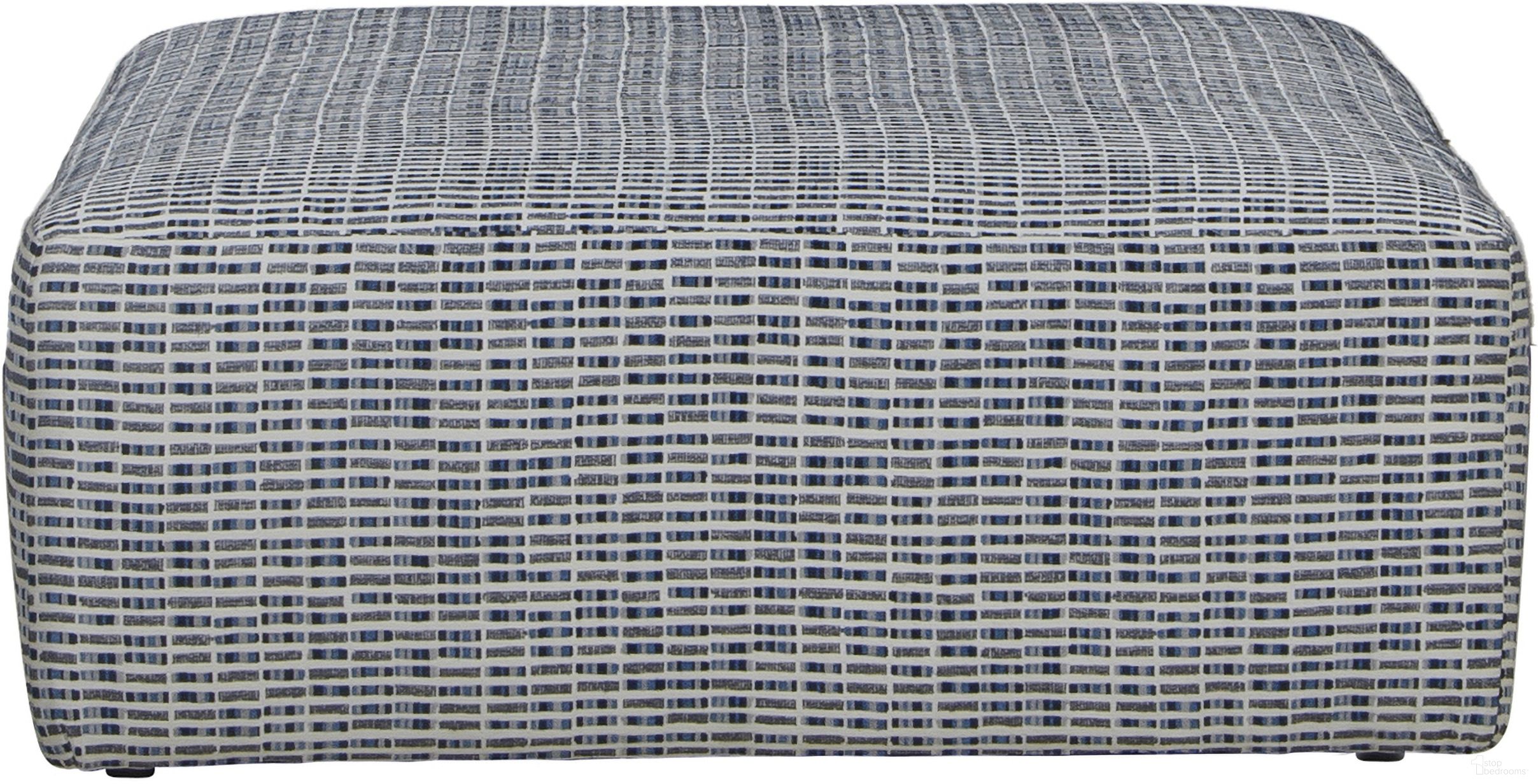 The appearance of Polaris 45 Inch Cocktail Ottoman In Sailor designed by Jackson in the modern / contemporary interior design. This sailor piece of furniture was selected by 1StopBedrooms from Polaris Collection to add a touch of cosiness and style into your home. Sku: 247028211033. Material: Fabric.