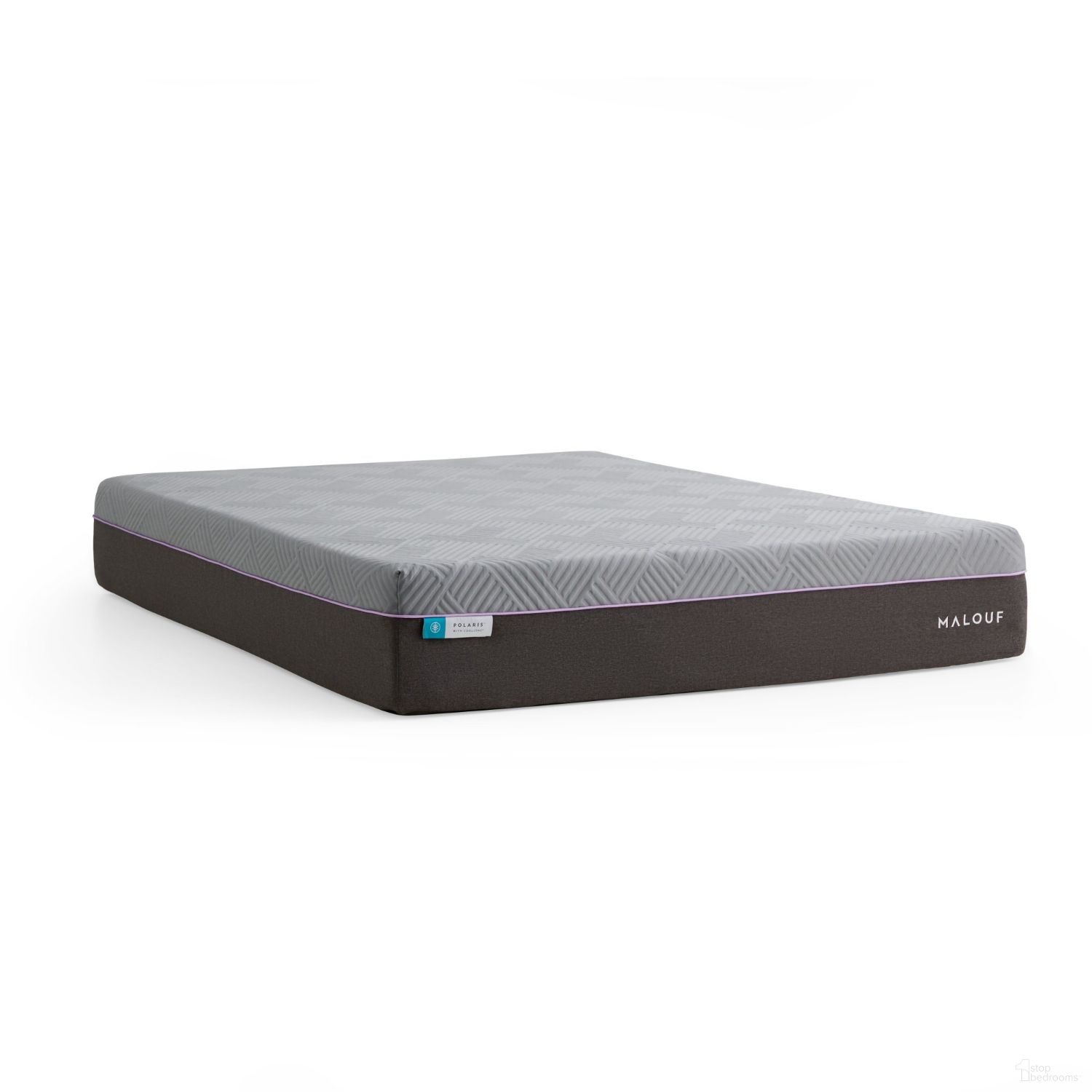 Polaris Coolysnc Queen Mattress In Gray