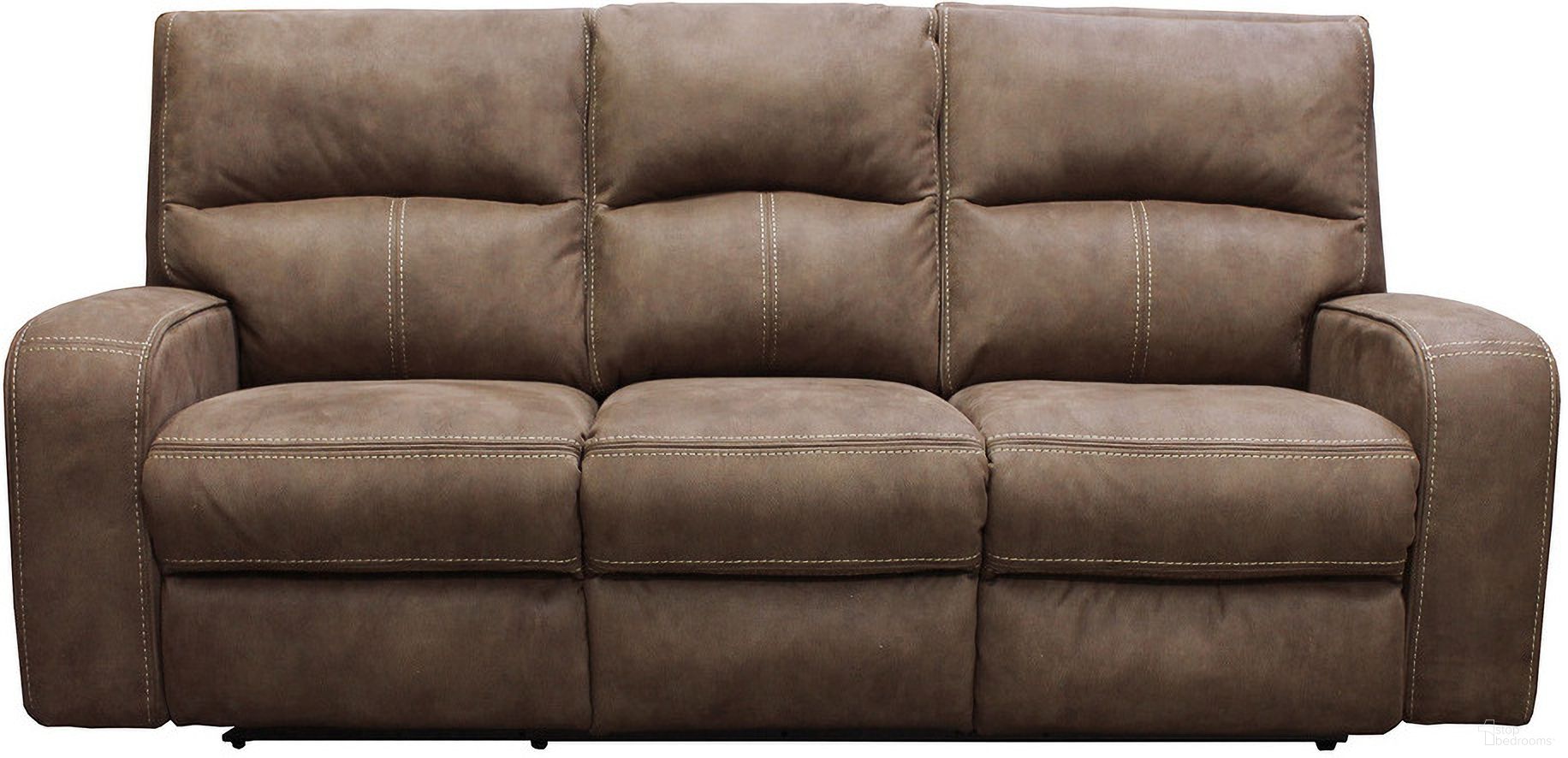 The appearance of Polaris Kahlua Dual Power Reclining Sofa designed by Parker House in the traditional interior design. This brown piece of furniture was selected by 1StopBedrooms from Polaris Collection to add a touch of cosiness and style into your home. Sku: MPOL#832PH-KA. Material: Polyester.