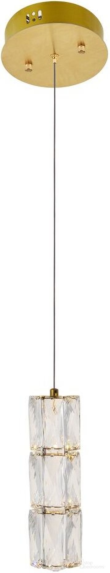 Polaris Led Light Gold Pendant 3500D1G