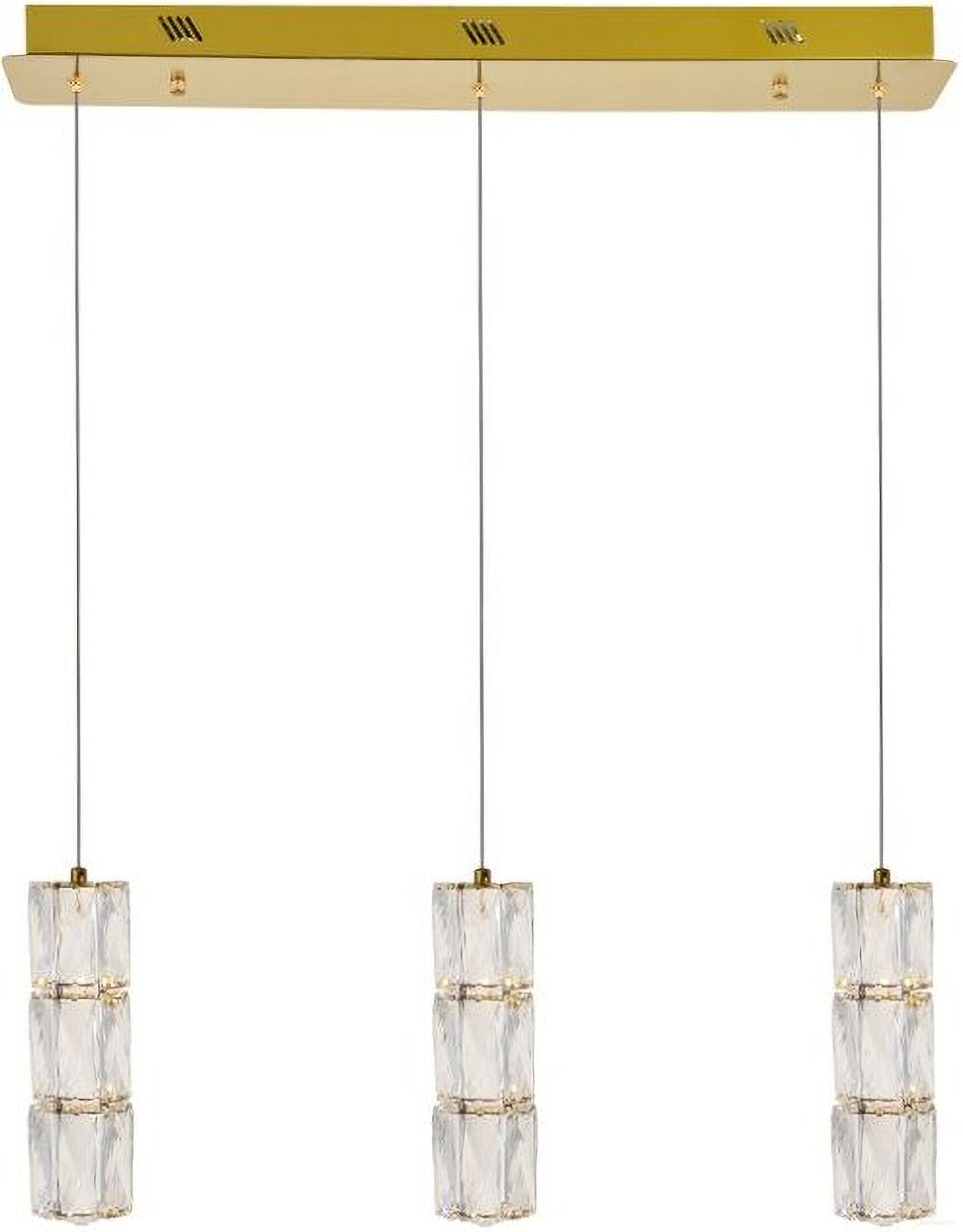 Polaris Led Light Gold Pendant 3500D3G