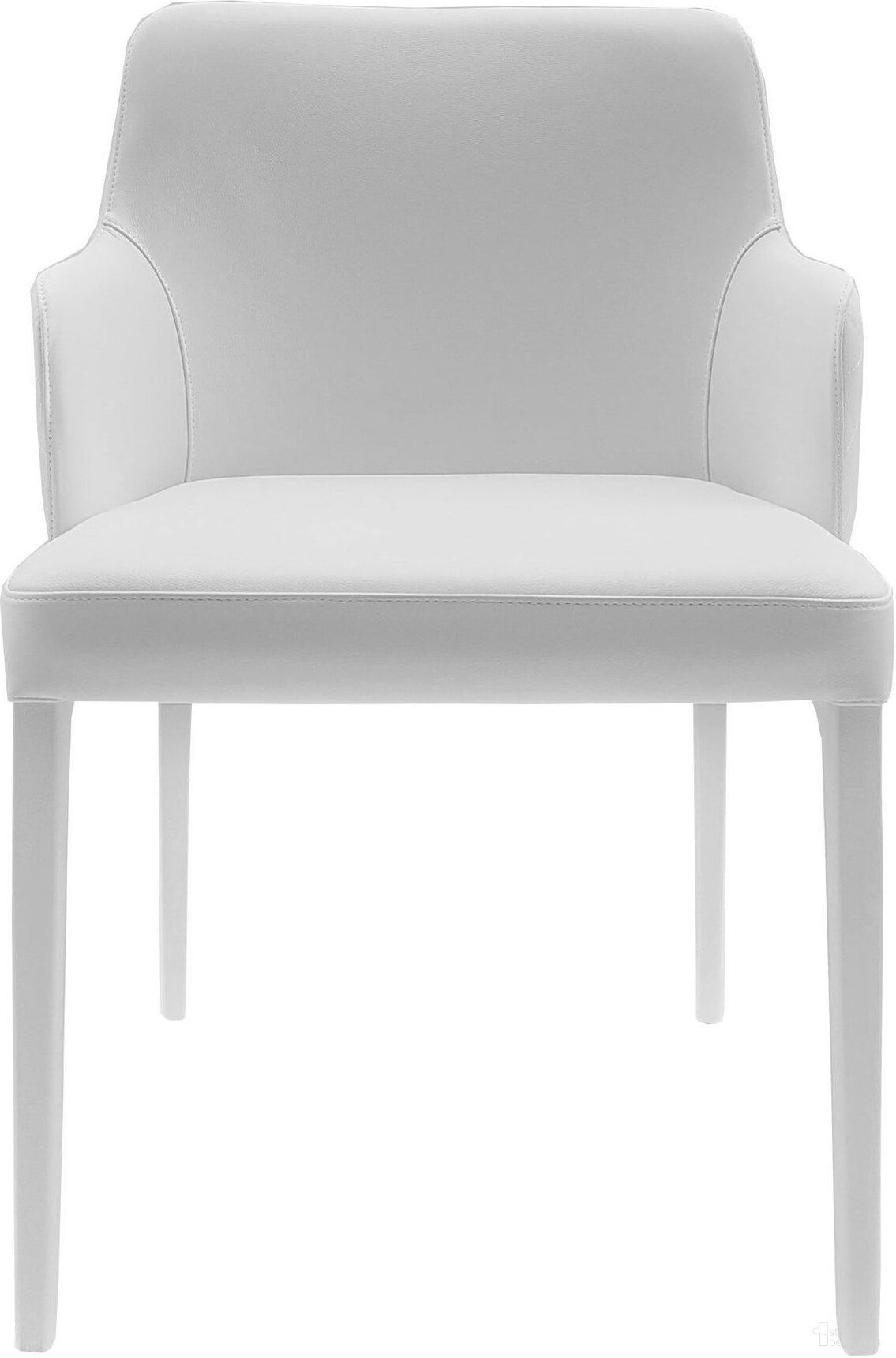 The appearance of Polly White Leather Arm Chair designed by Bellini Modern Living in the transitional interior design. This white piece of furniture was selected by 1StopBedrooms from Polly Collection to add a touch of cosiness and style into your home. Sku: Polly-A WHT. Chair Type: Arm Chair.