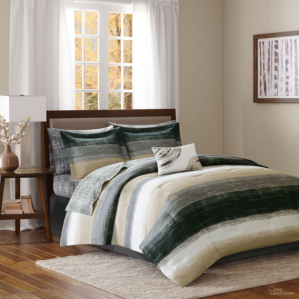 The appearance of Saben 9 Piece King Comforter Set with Cotton Bed Sheets In Taupe designed by Olliix in the transitional interior design. This taupe piece of furniture was selected by 1StopBedrooms from Saben Collection to add a touch of cosiness and style into your home. Sku: MPE10-166. Material: Microfiber. Bed Size: King.