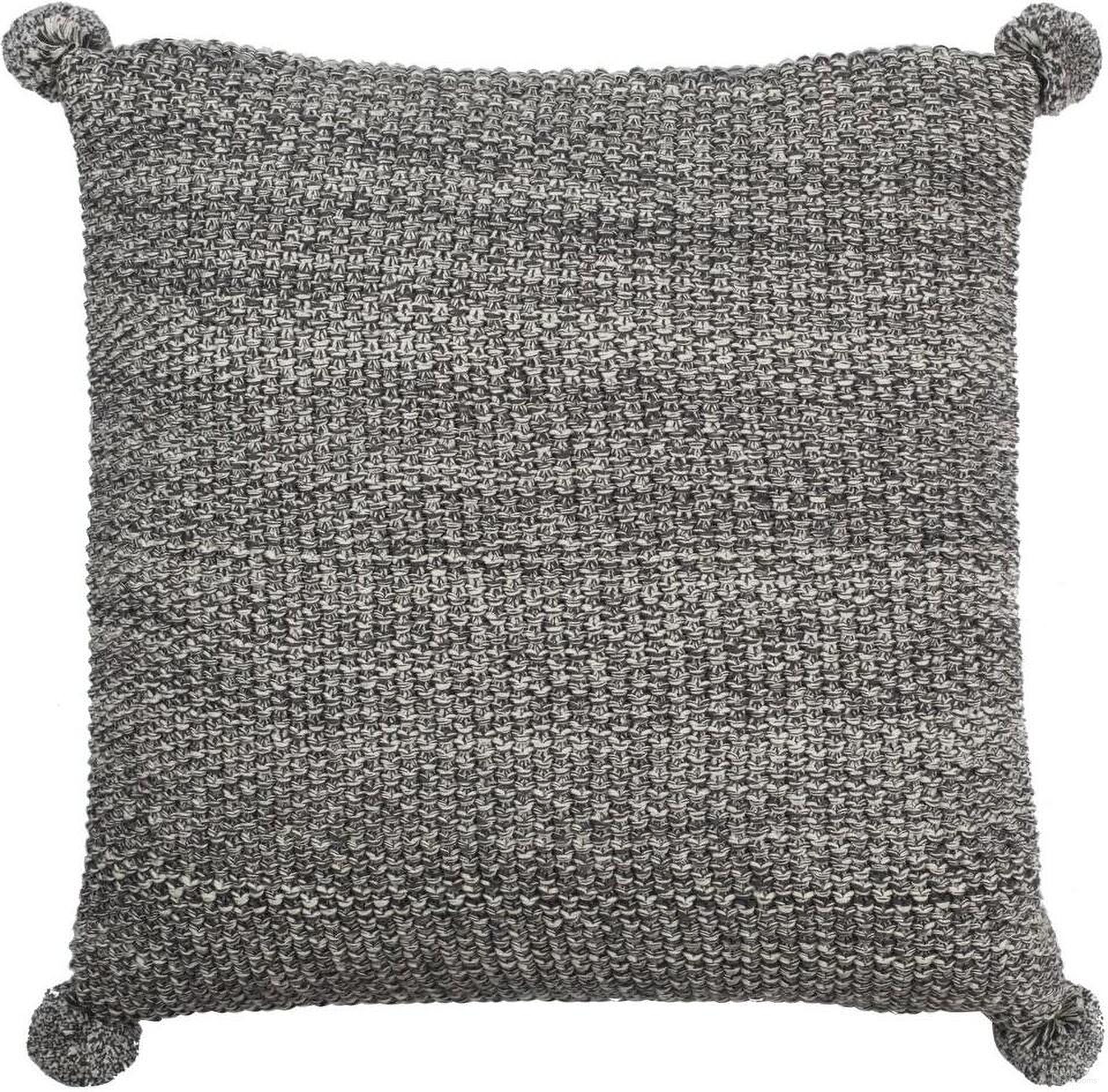 Pom Pom Knit Pillow