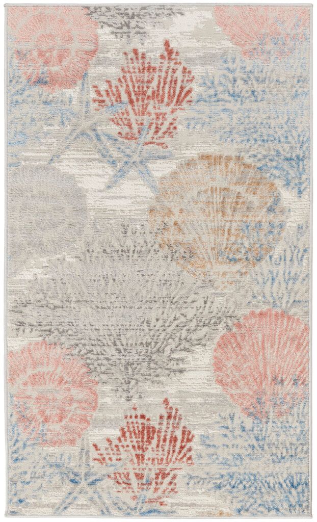 The appearance of Pompeii 2' x 3' Indoor Rug In Multicolor designed by Nourison in the coastal interior design. This multicolor piece of furniture  was selected by 1StopBedrooms from Pompeii Collection to add a touch of cosiness and style into your home. Sku: 841491149041. Material: Polyester.